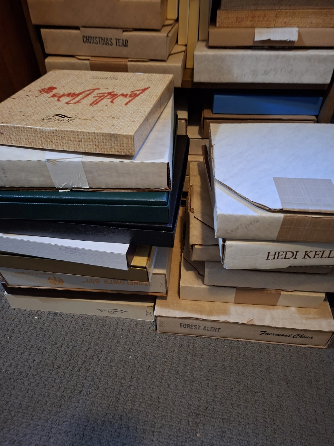 70+ vintage Heinrich Keirstad and many more Porcelain Set Boxes - photo 3