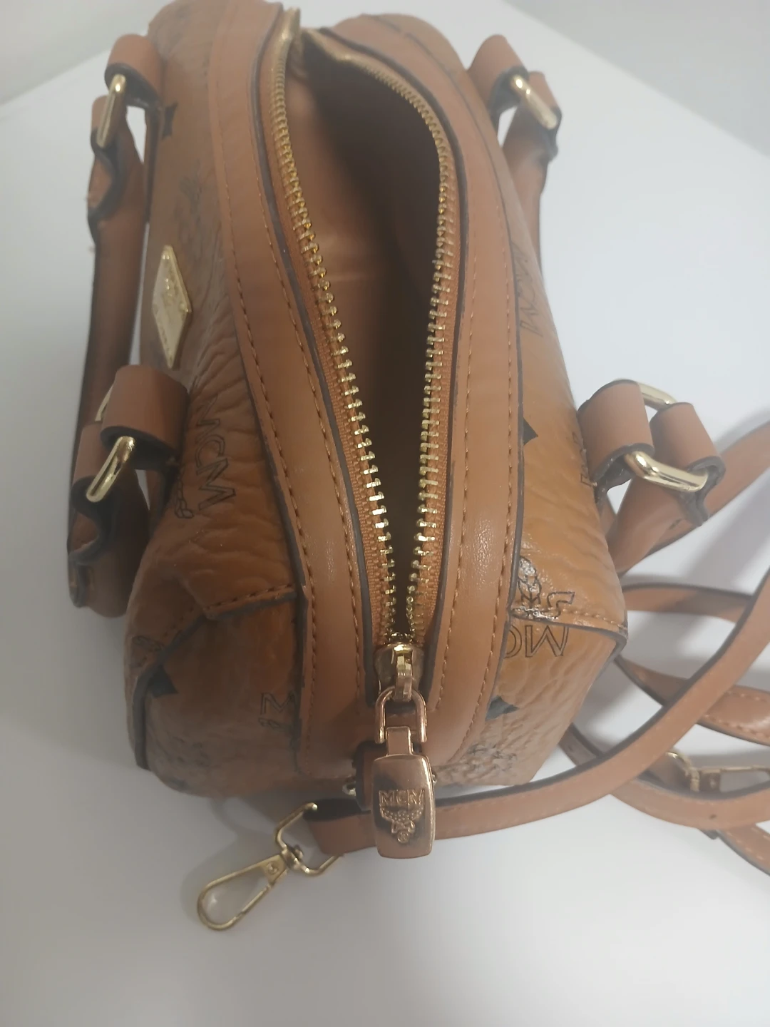 MCM Mini Brown Leather Handbag - photo 5