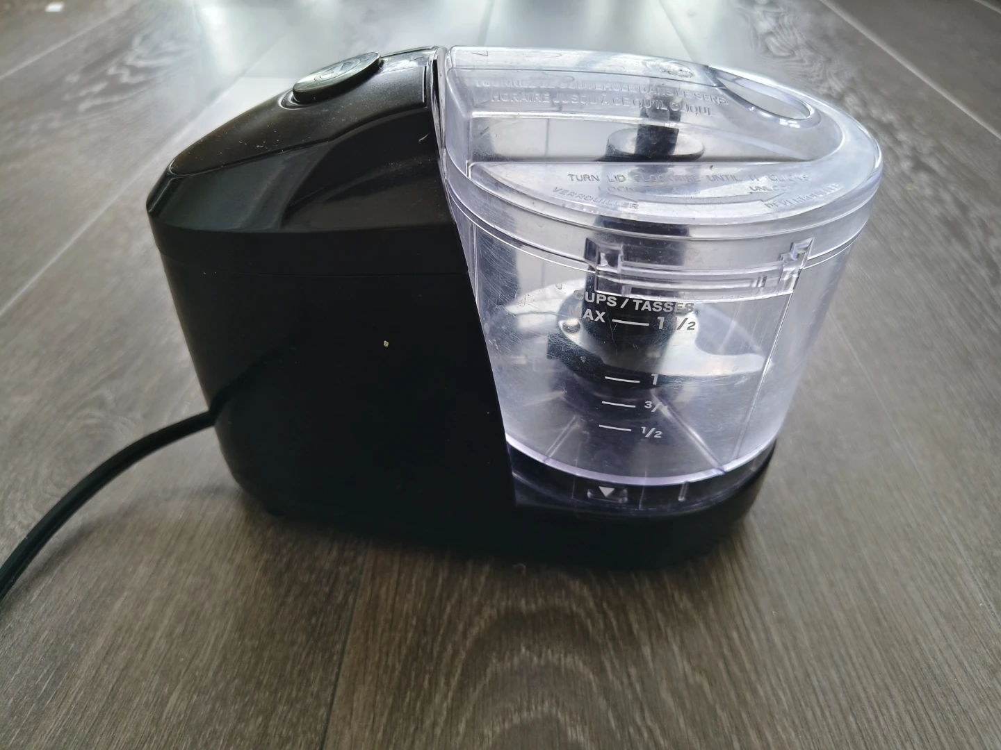 Master Chef Black Food Chopper