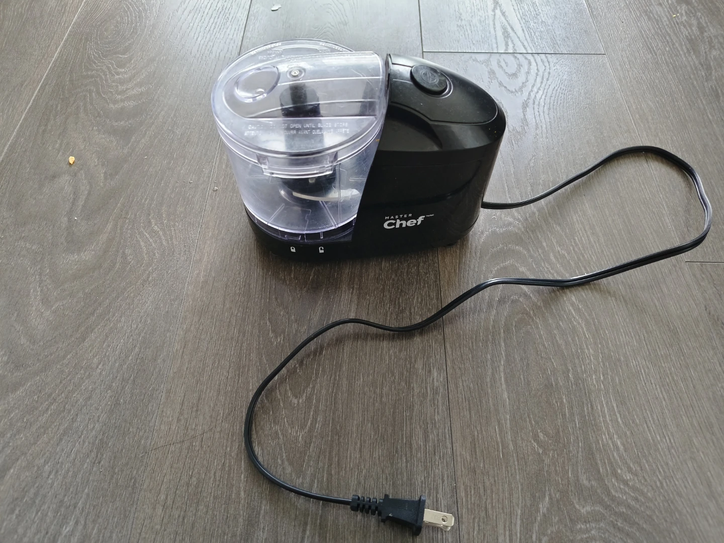 Master Chef Black Food Chopper - photo 2