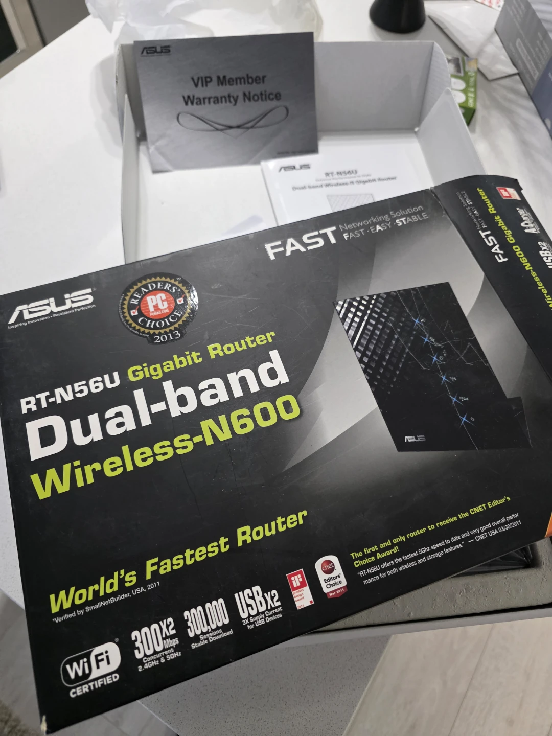 ASUS RT-N56U Dual-band Wireless-N600 Gigabit Router
