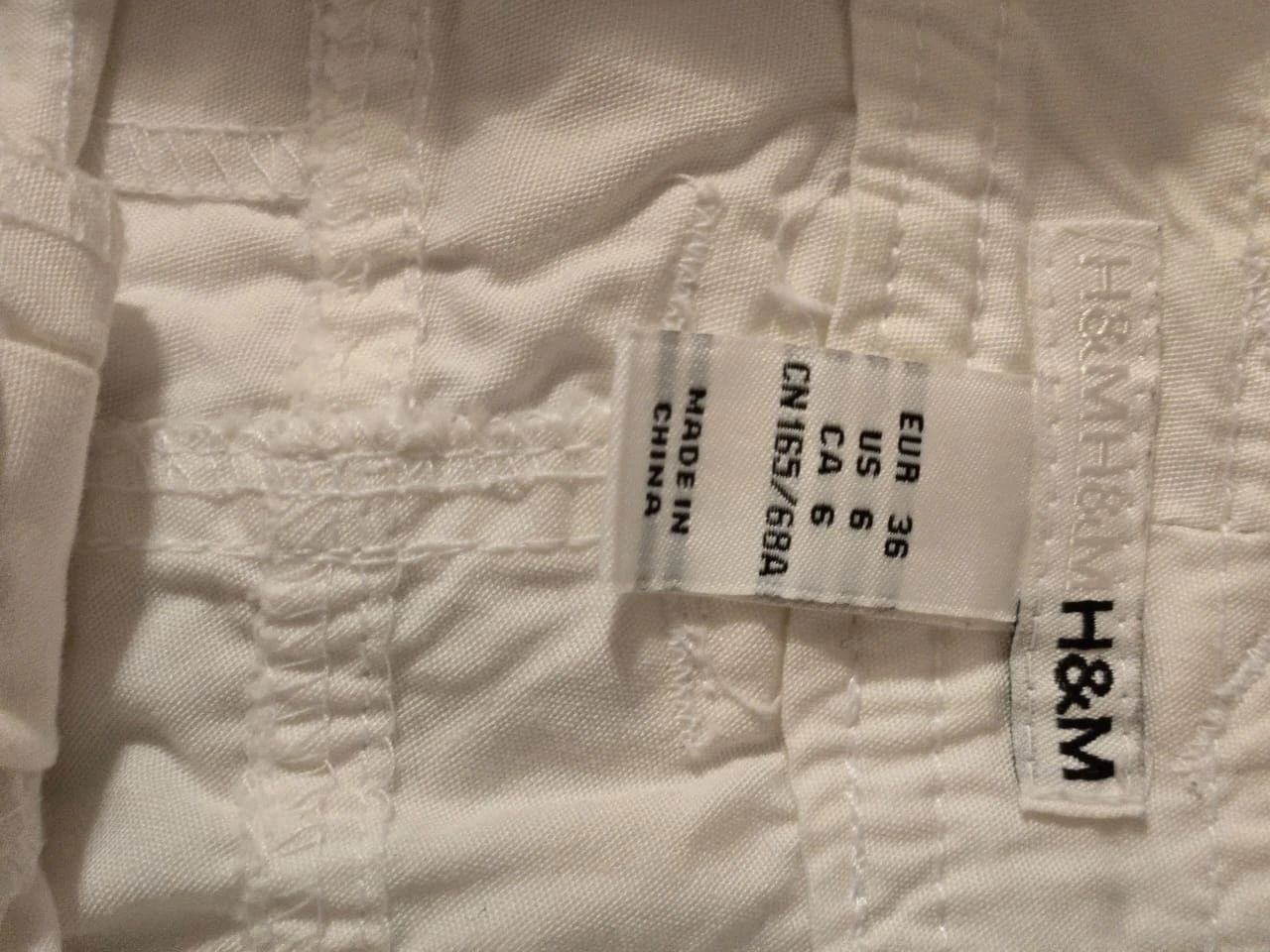 White H&M Shorts - photo 3
