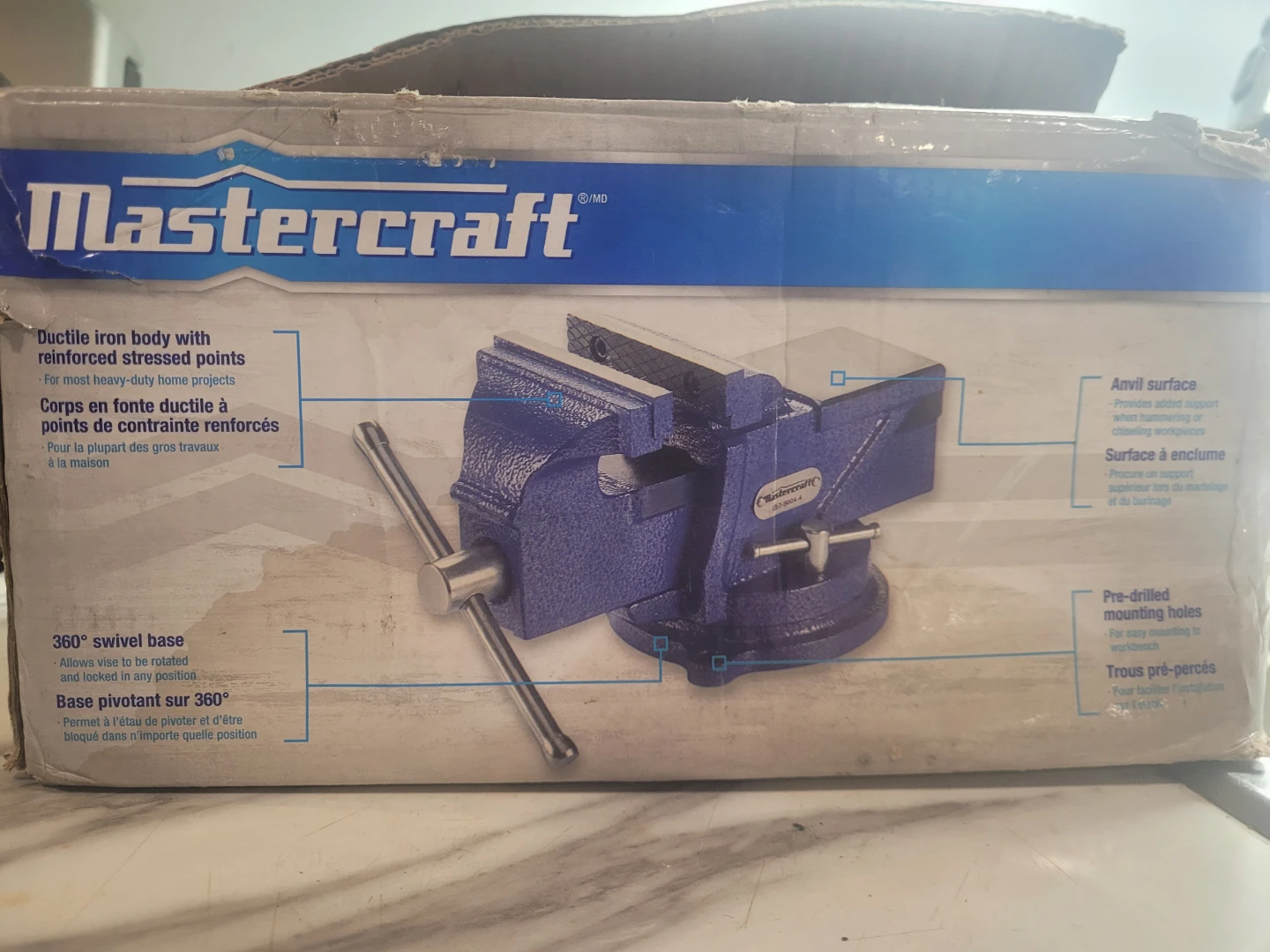 Mastercraft 4" Swivel Base Vise - photo 3