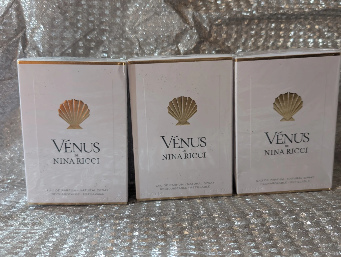 Nina Ricci Venus Eau de Parfum Natural Spray 1.7 oz (3 Pack) - photo 3