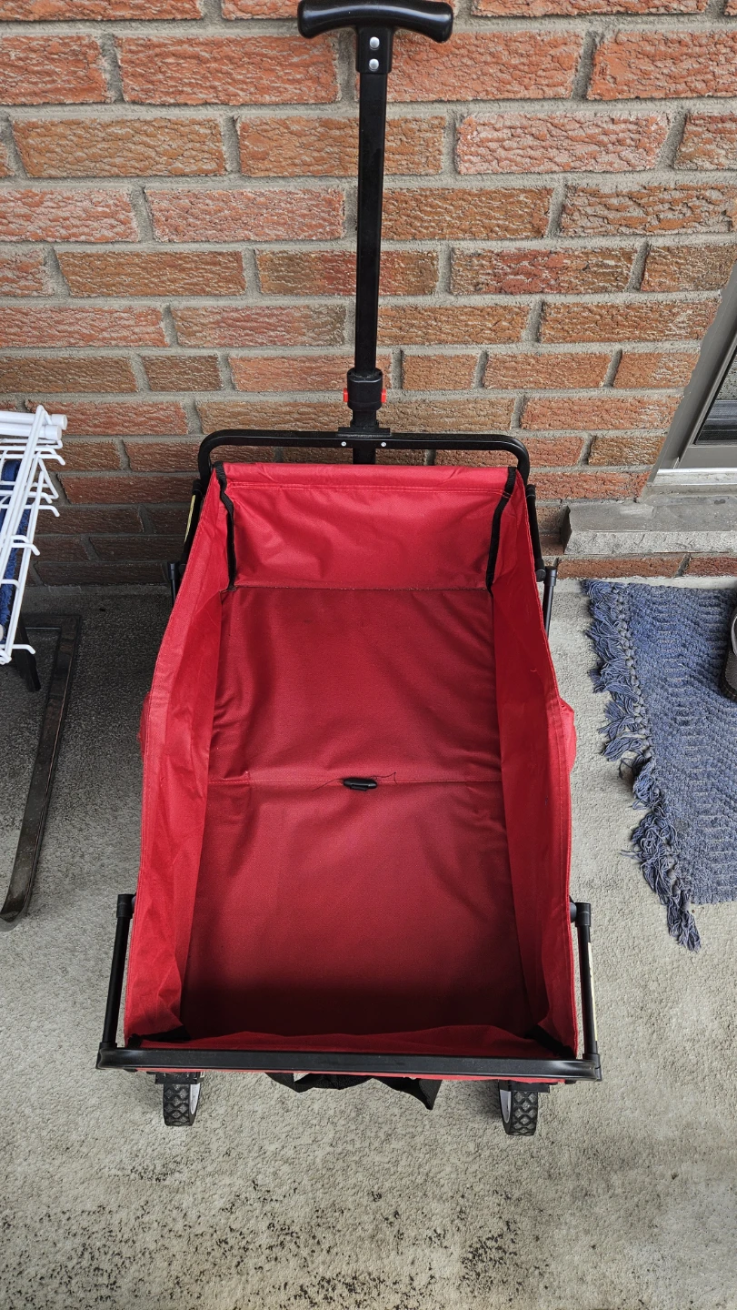 Red Folding Wagon