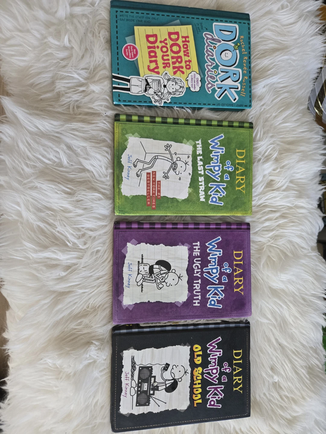 Diary of a Wimpy Kid & Dork Diaries Books