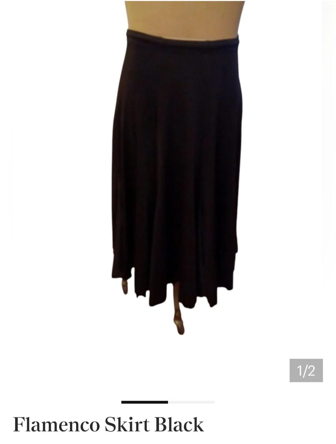 Flamenco Skirt Black size M