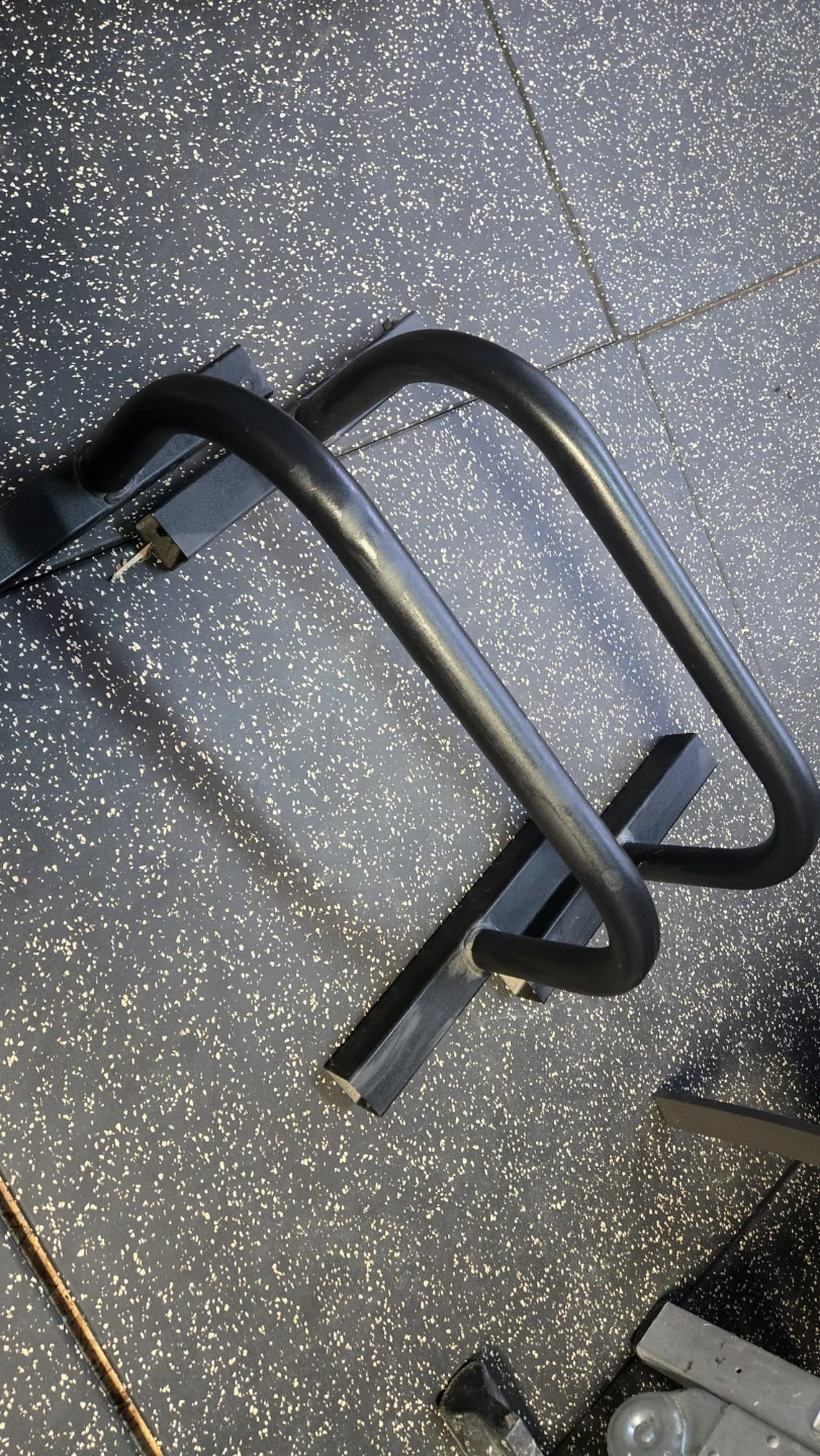 Black Metal Push up/Dip Station Bars - photo 3