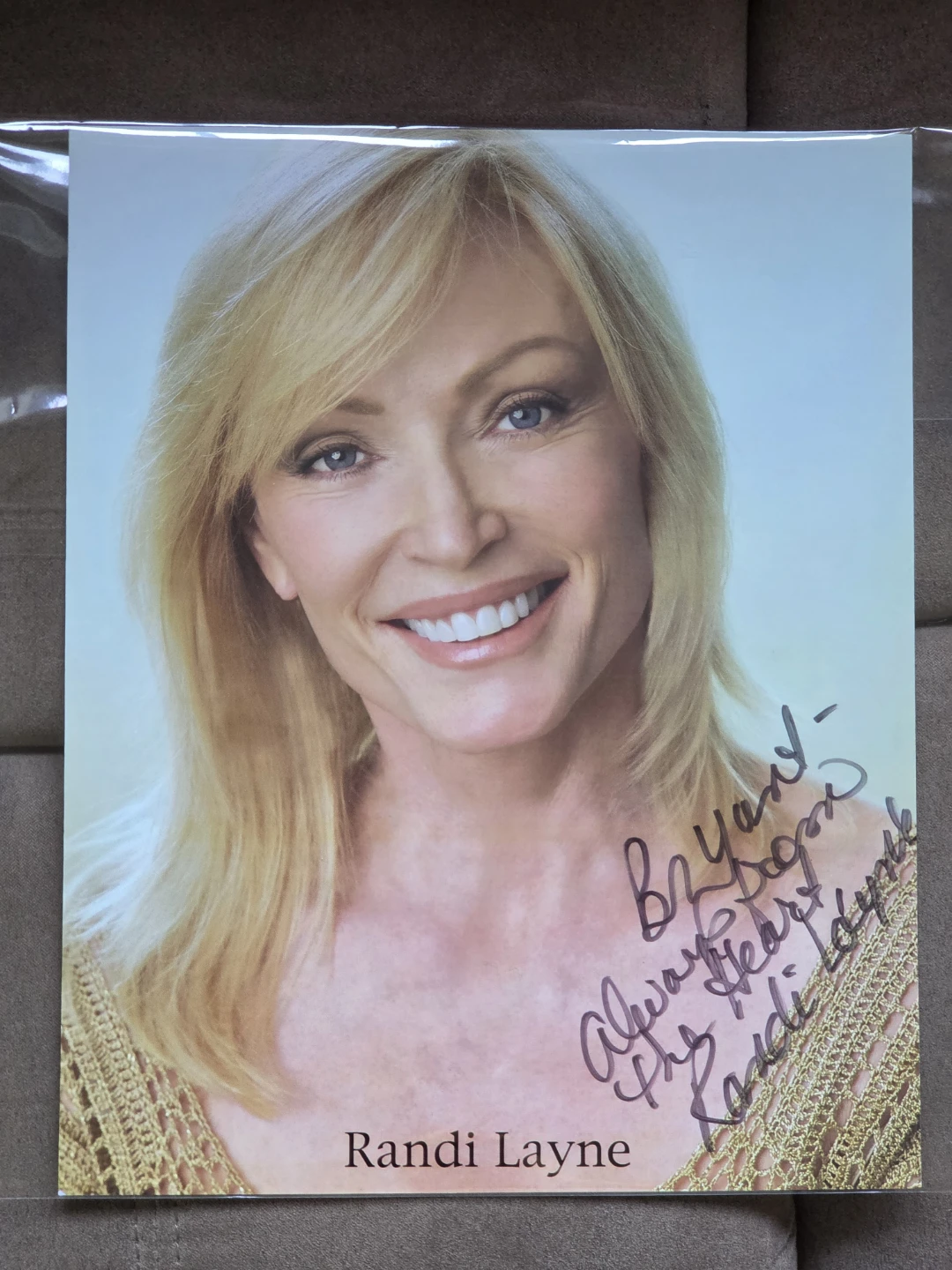 Autographed Photo of Randi Layne