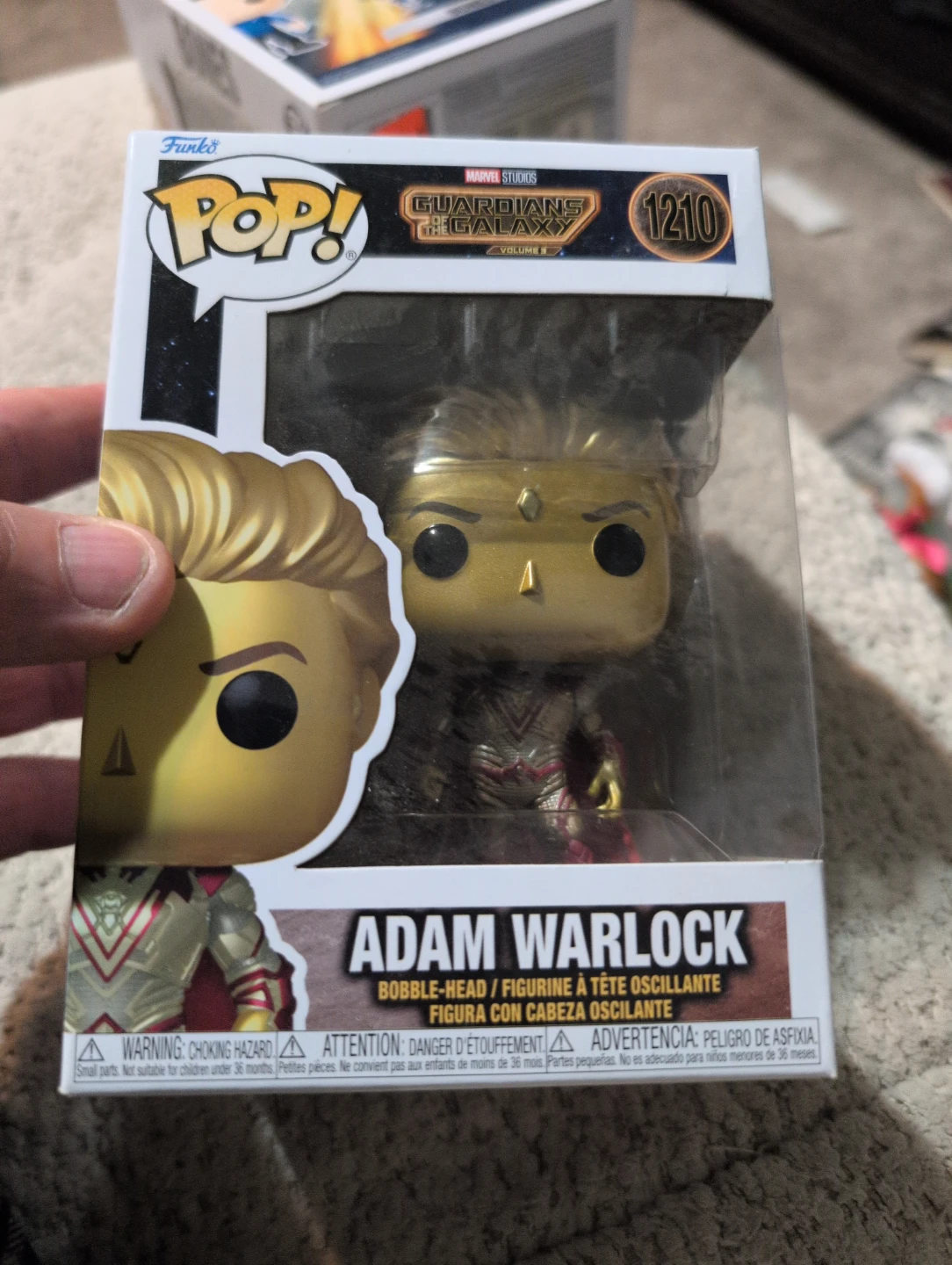 Guardians of the Galaxy Funko pop Adam Warlock