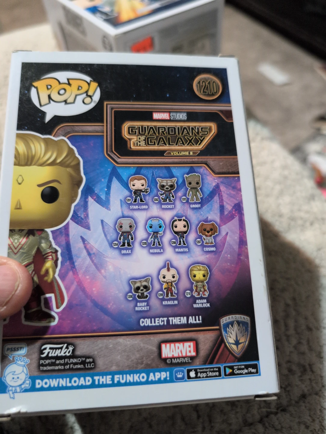 Guardians of the Galaxy Funko pop Adam Warlock - photo 2