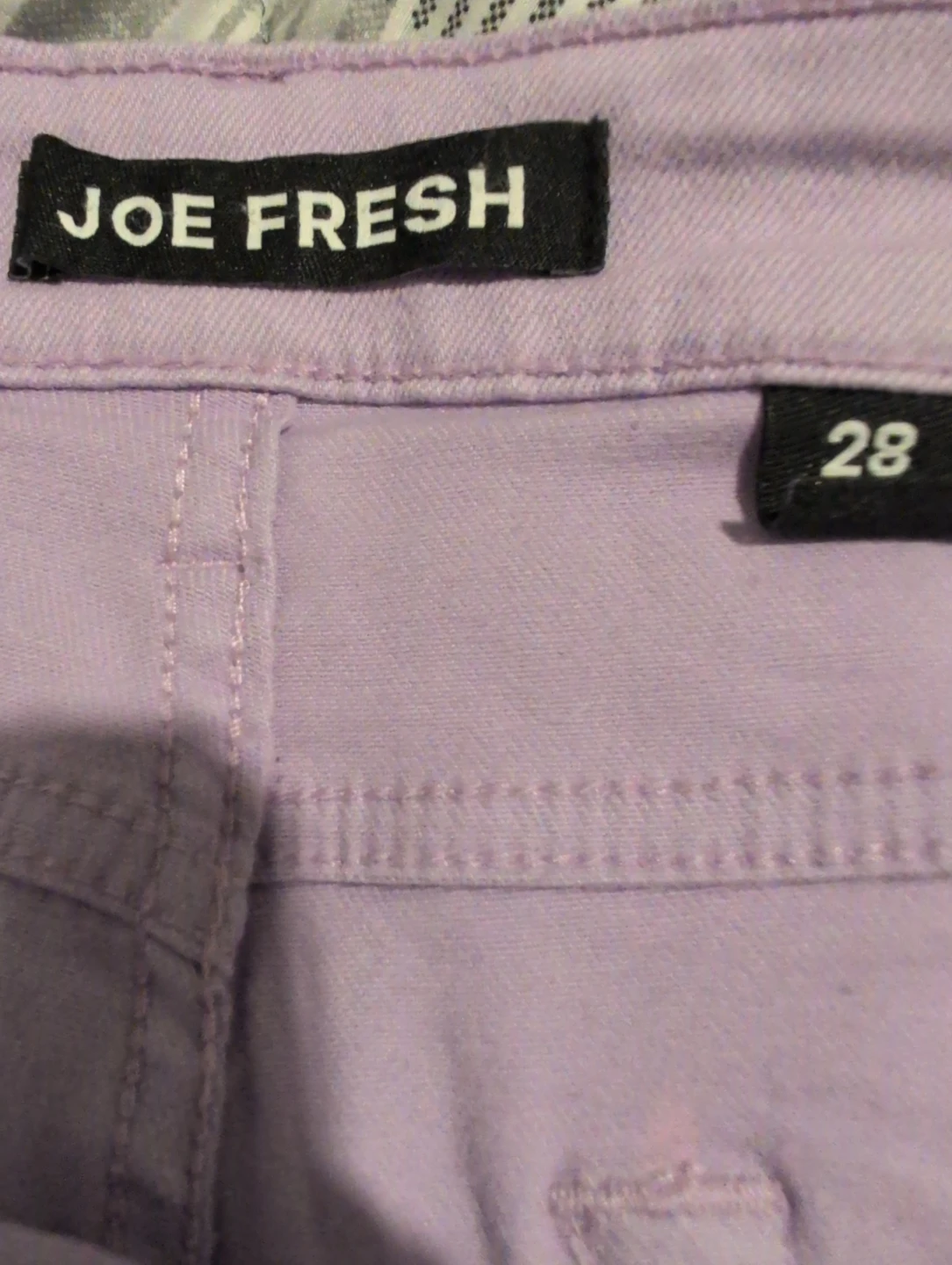 Joe Fresh Lavender Shorts - Size 28 - photo 2
