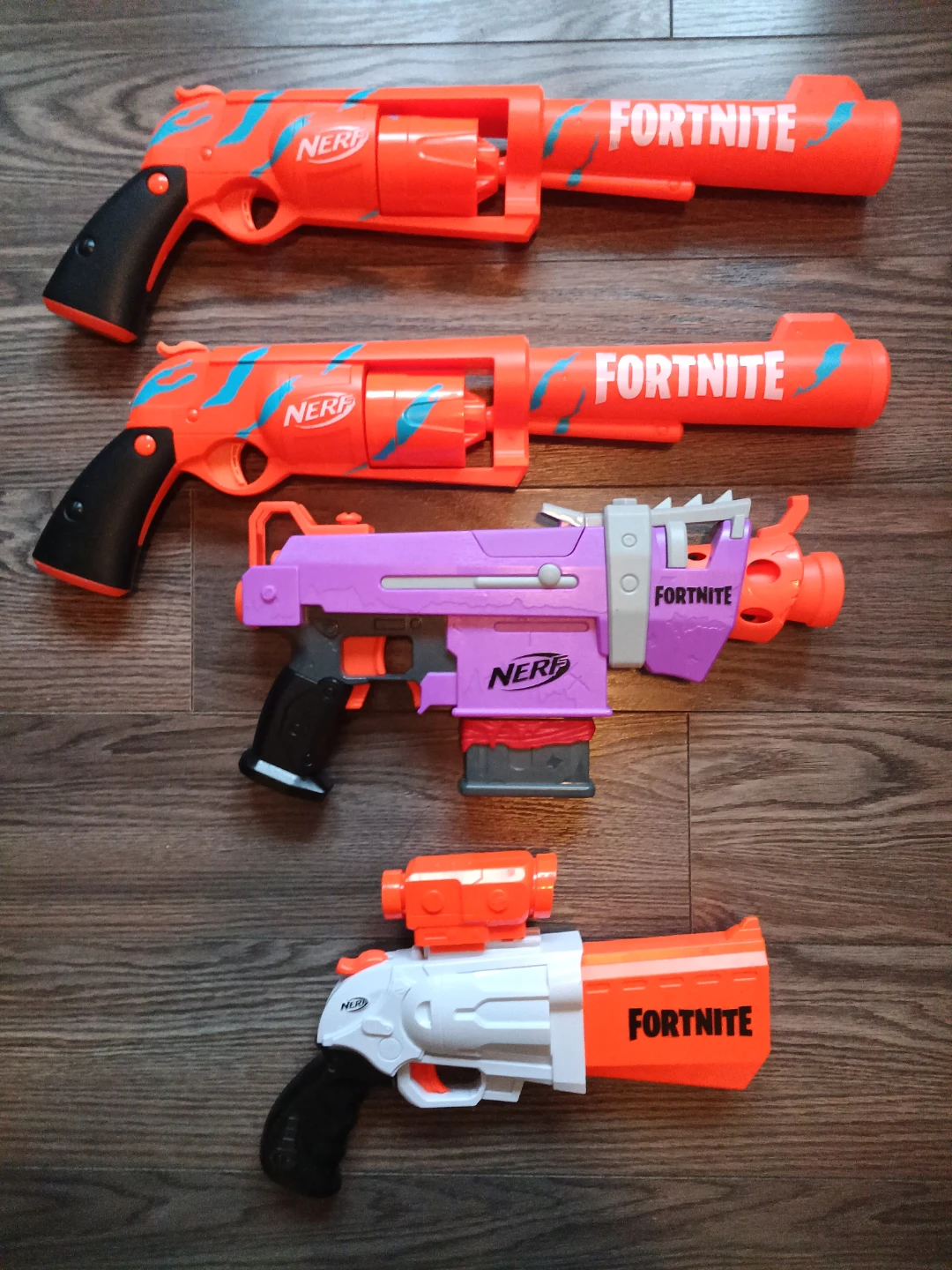 Fortnite and Nerf shooters and super soakers