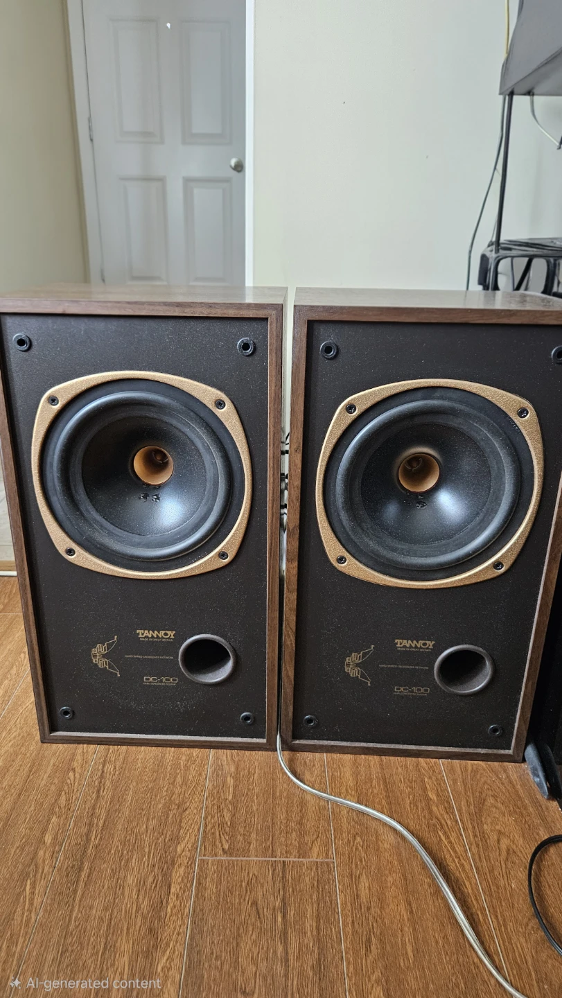 Tannoy DC-100 Vintage Bookshelf Speakers