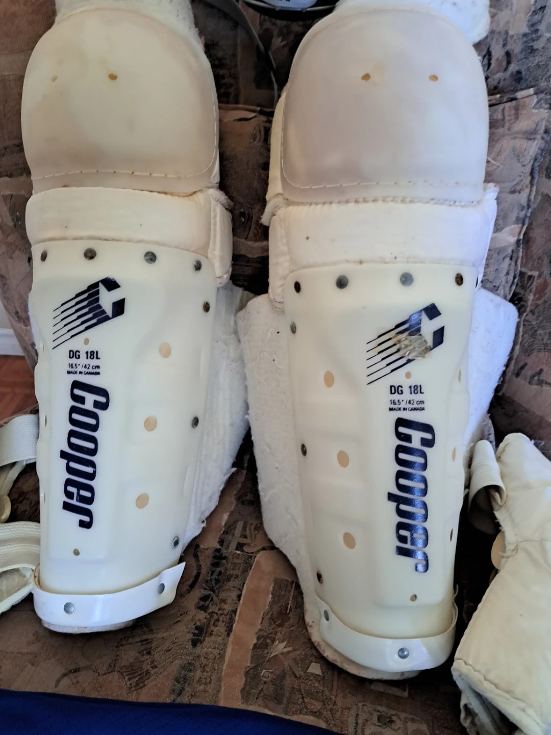 Hockey equipment and bag