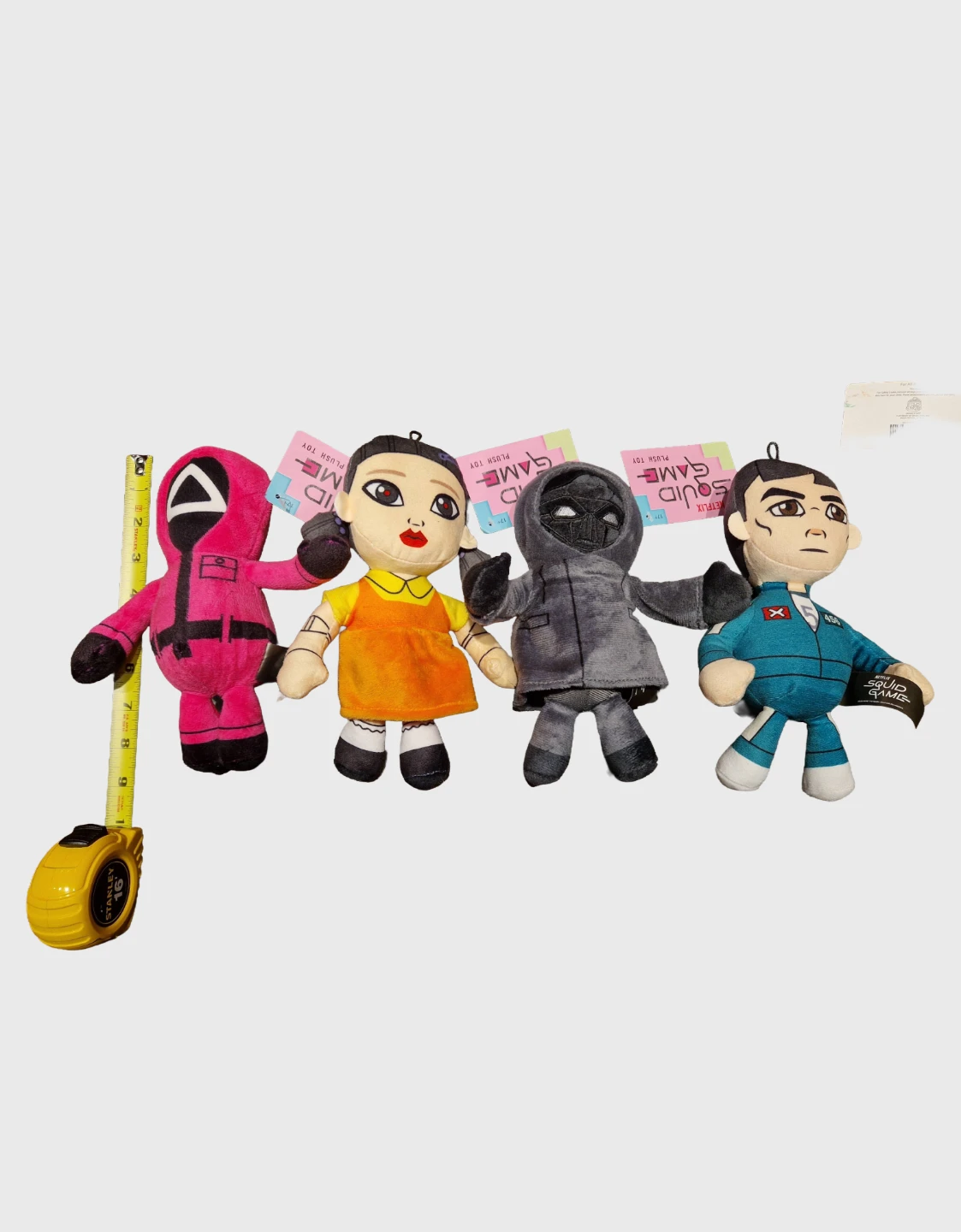 Squid Game Plush Toys (Set of 4)