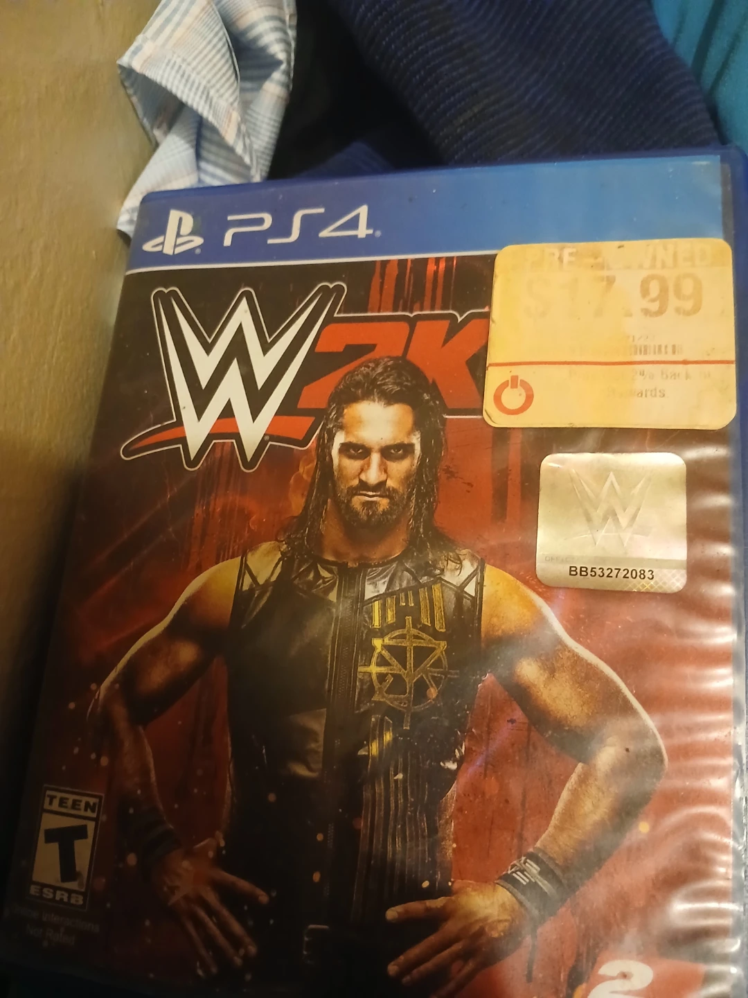WWE 2K18 Video Game for PS4