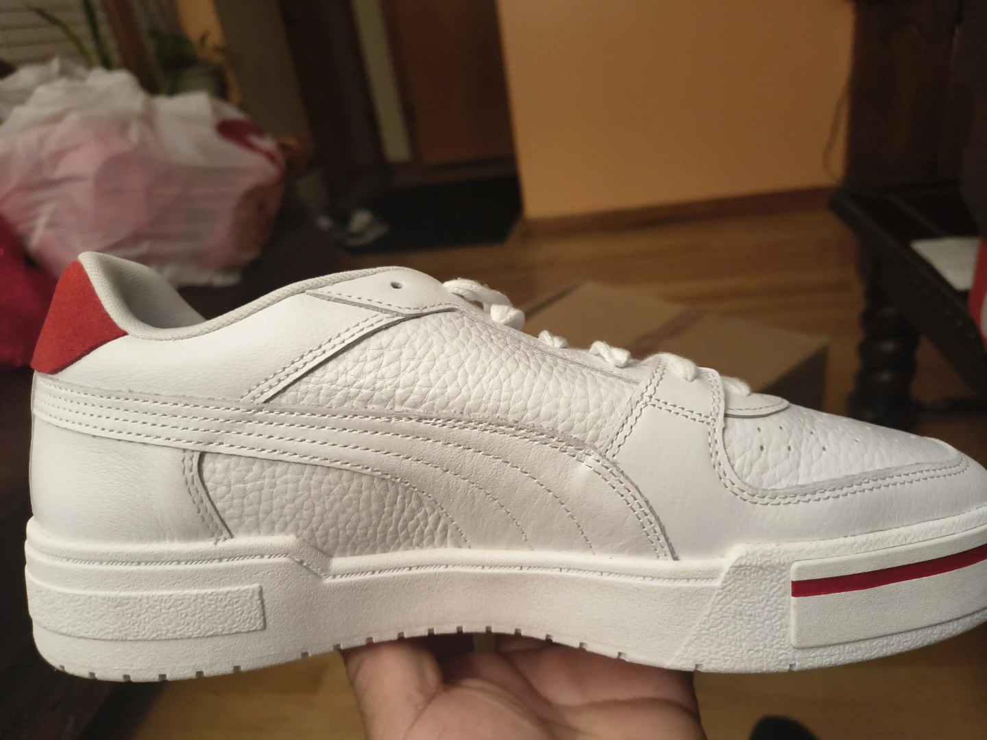 Puma CA Pro Heritage White/Red Men's Sneakers Size 12 - photo 3