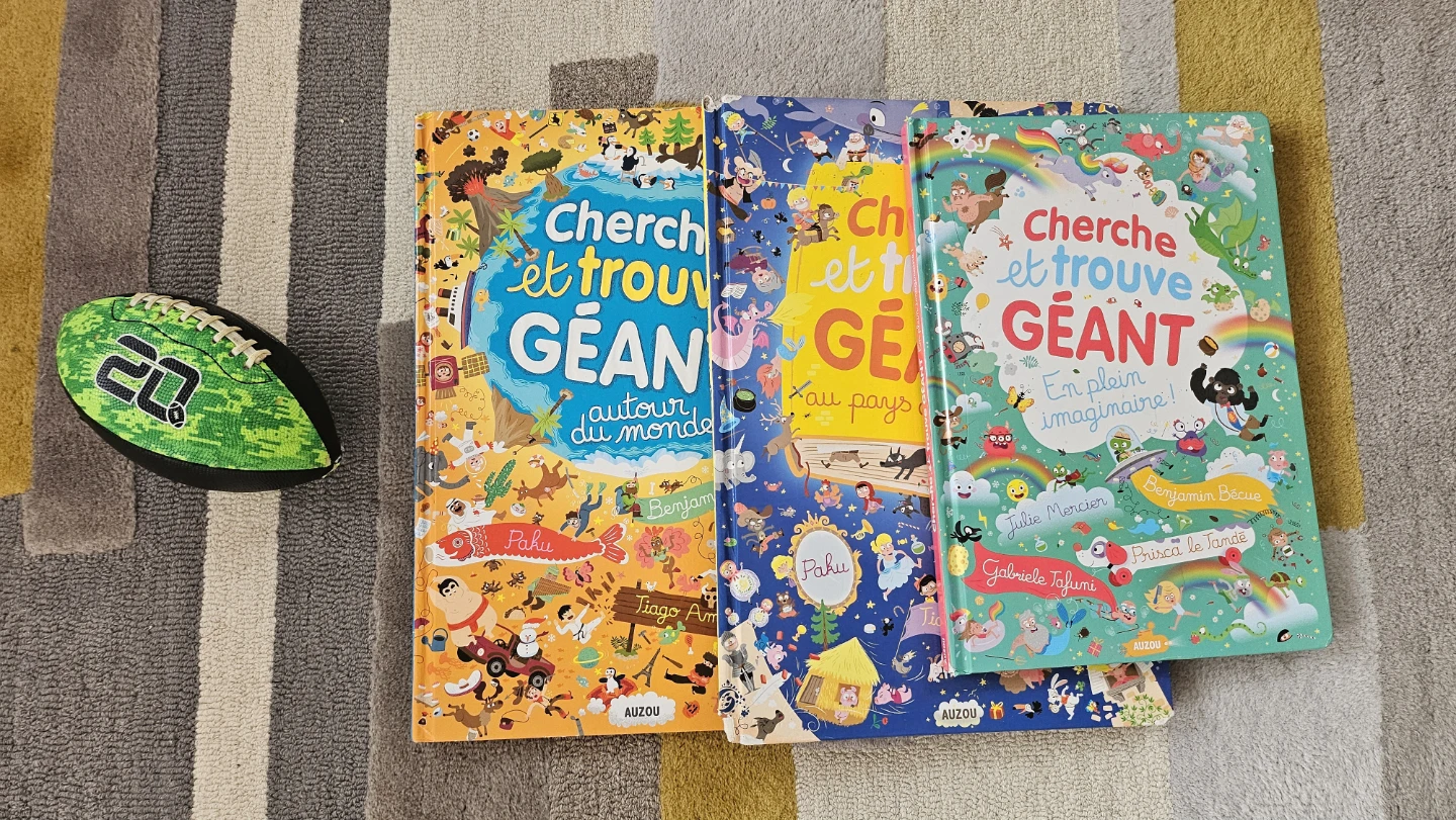 Set of 3 "Cherche et Trouve