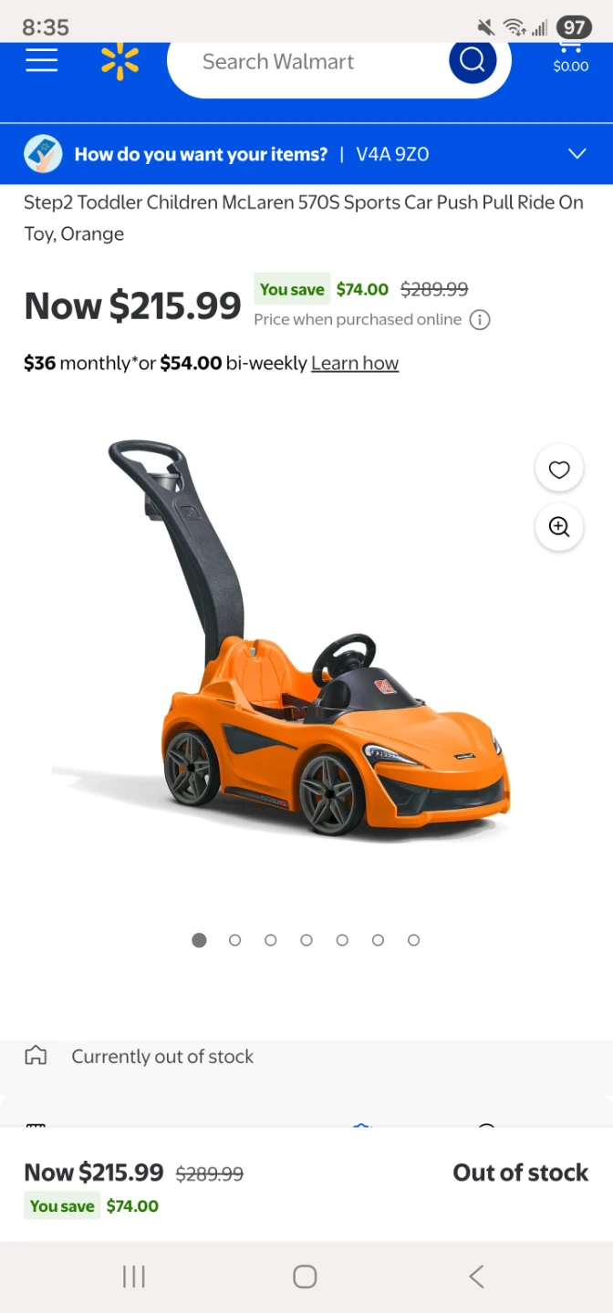 Step2 Toddler McLaren Push Ride On Car - photo 2