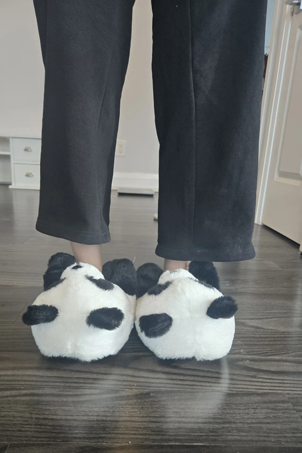 Cute Panda Plush Slippers