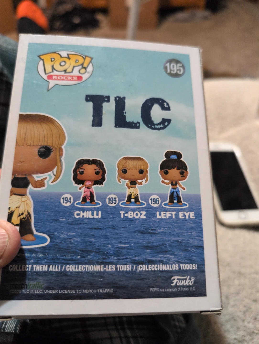 Funko Pop! Rocks TLC T-Boz Vinyl Figure #195 - photo 2