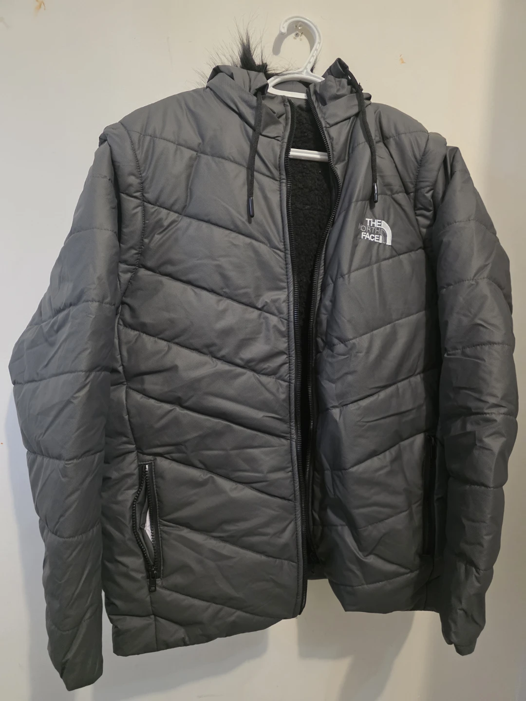 The North Face Puffer Jacket with detachable sleeves
