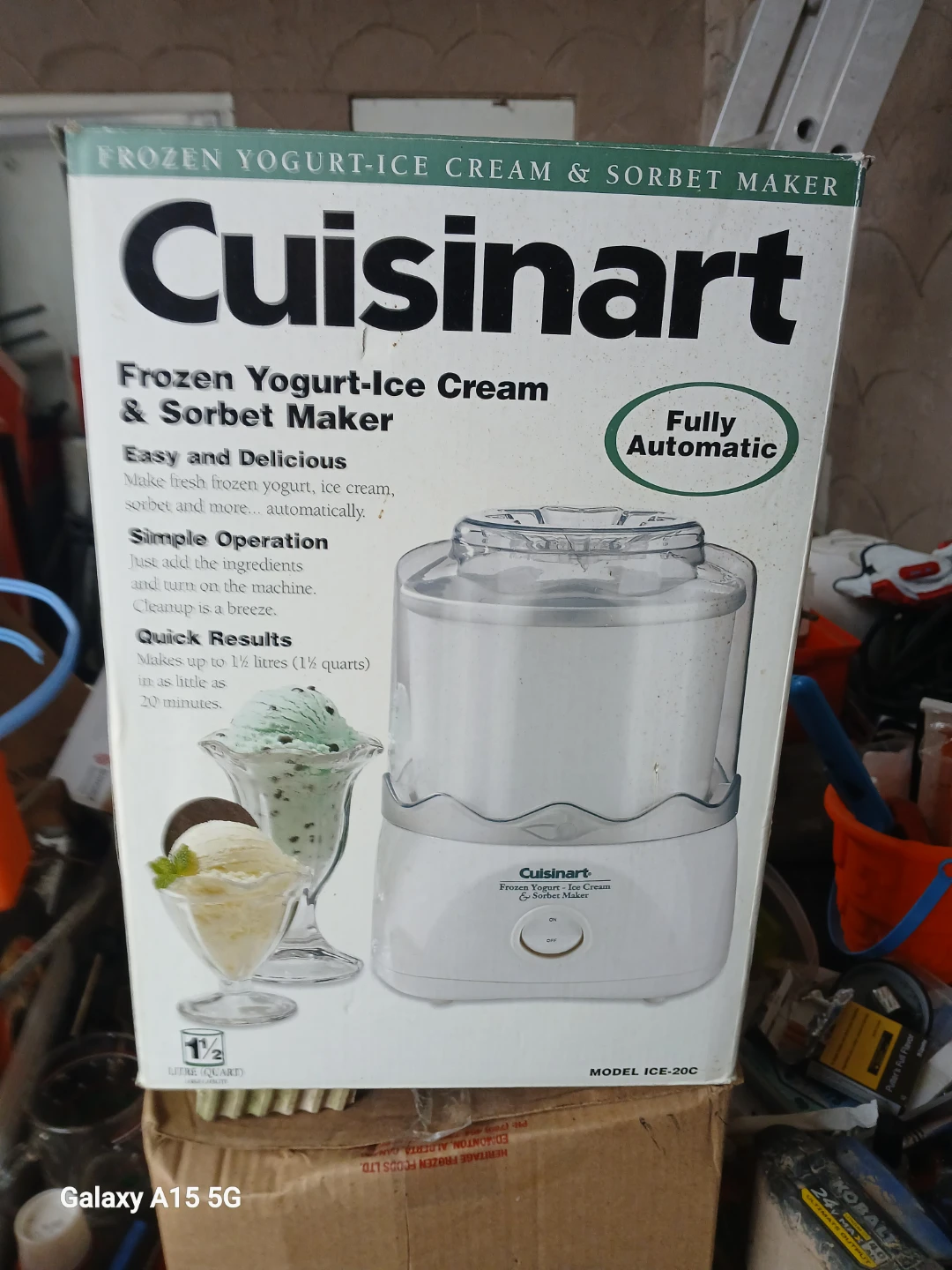 Cuisinart Frozen Yogurt, Ice Cream & Sorbet Maker