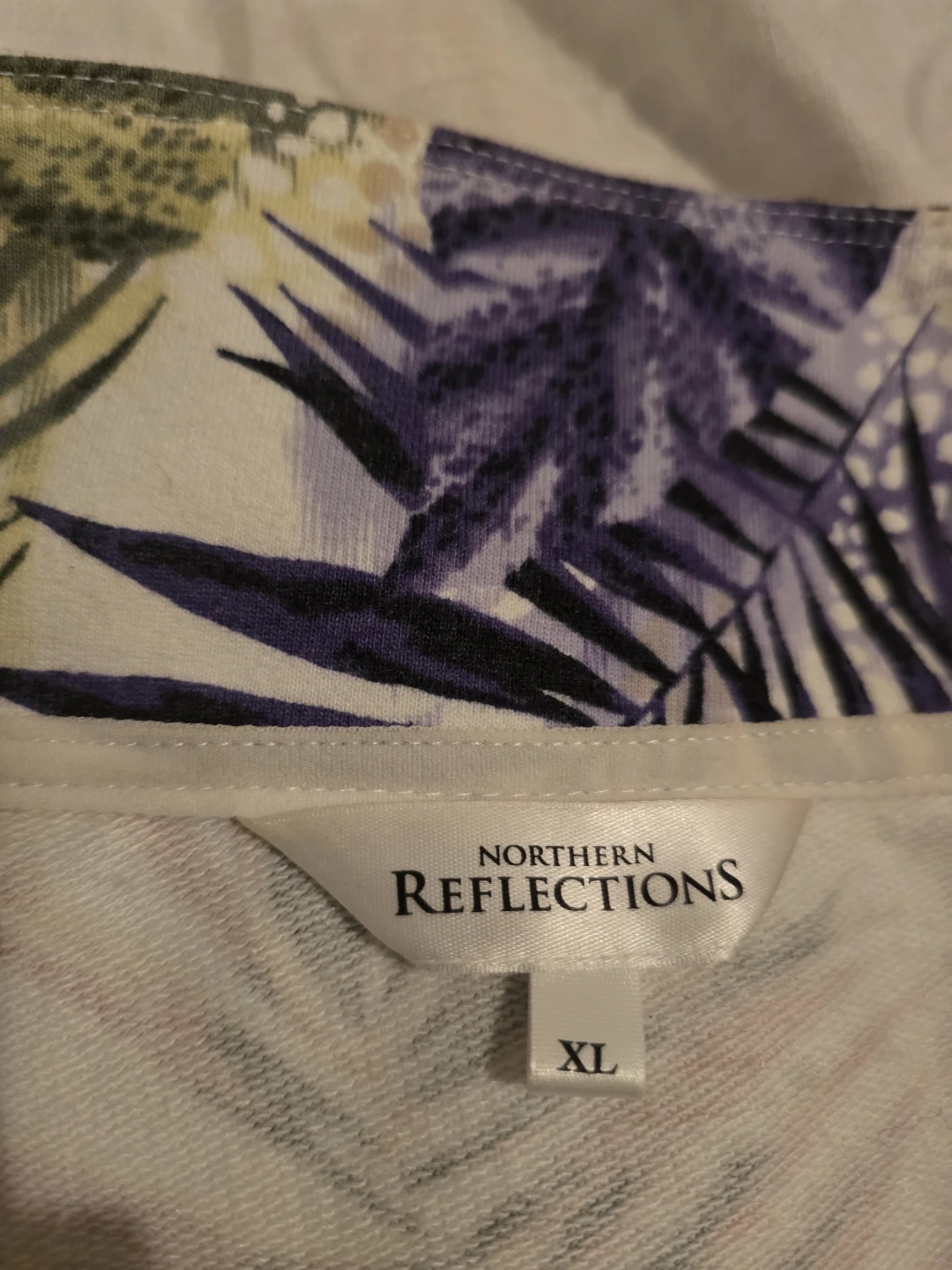 Northern Reflections Floral Zip-Up Jacket XL - photo 4