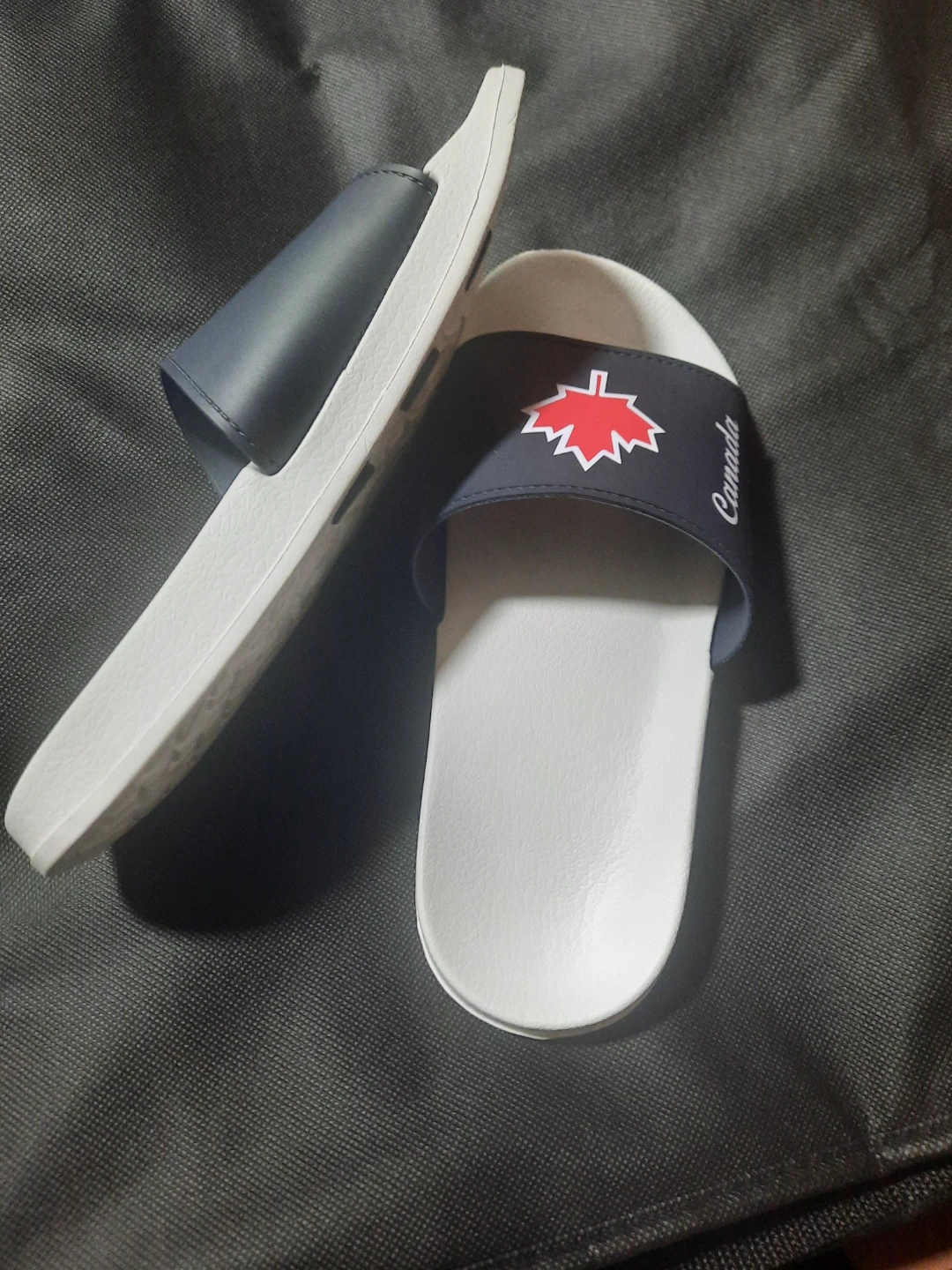 Canadian Flag Maple Leaf Slide Sandals - photo 2