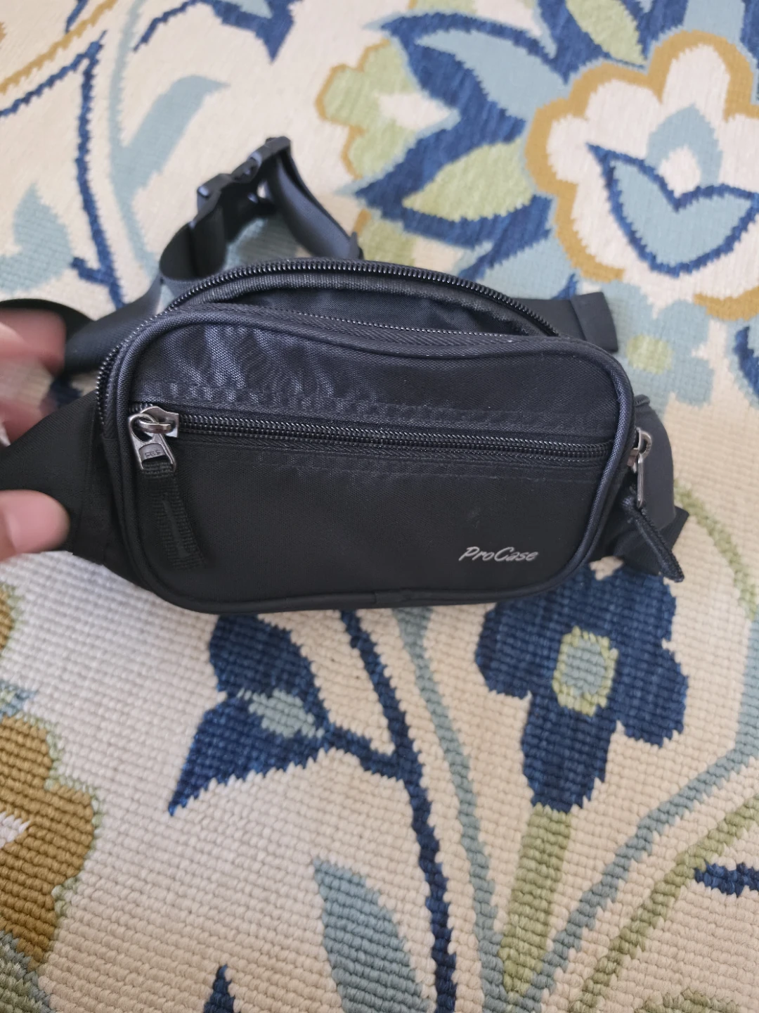 ProCase Black Fanny Pack