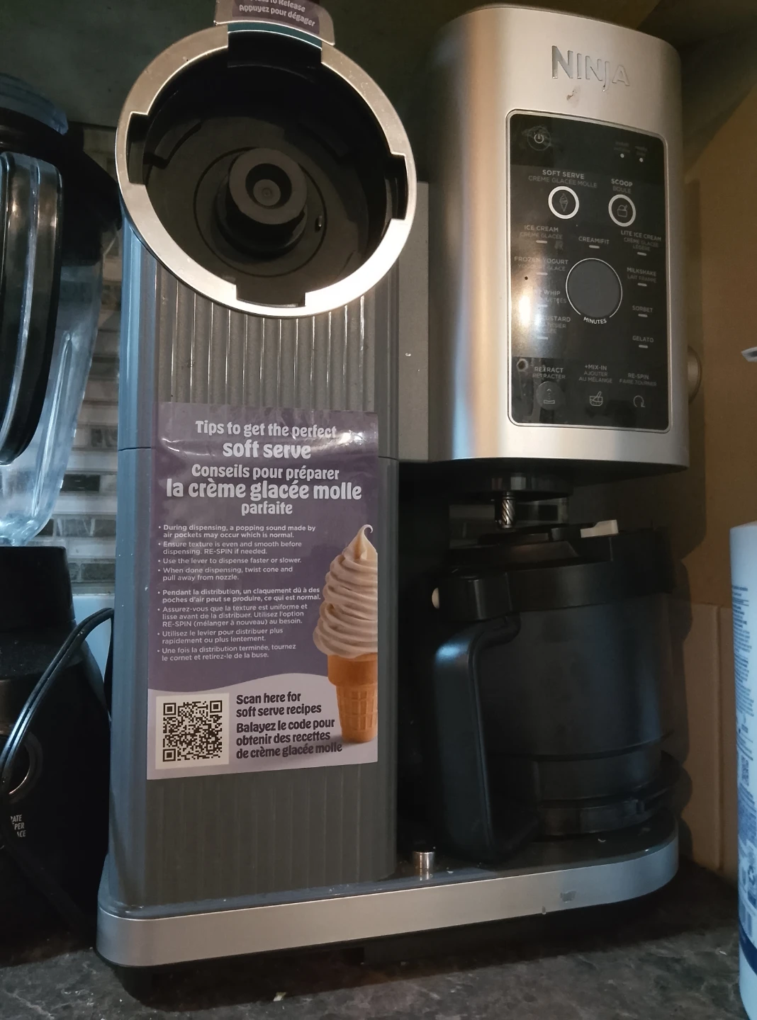 Ninja Soft Serve Ice Cream Maker