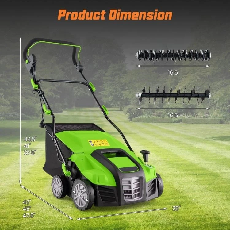 IRONMAX Electric Lawn Dethatcher/Scarifier - photo 3