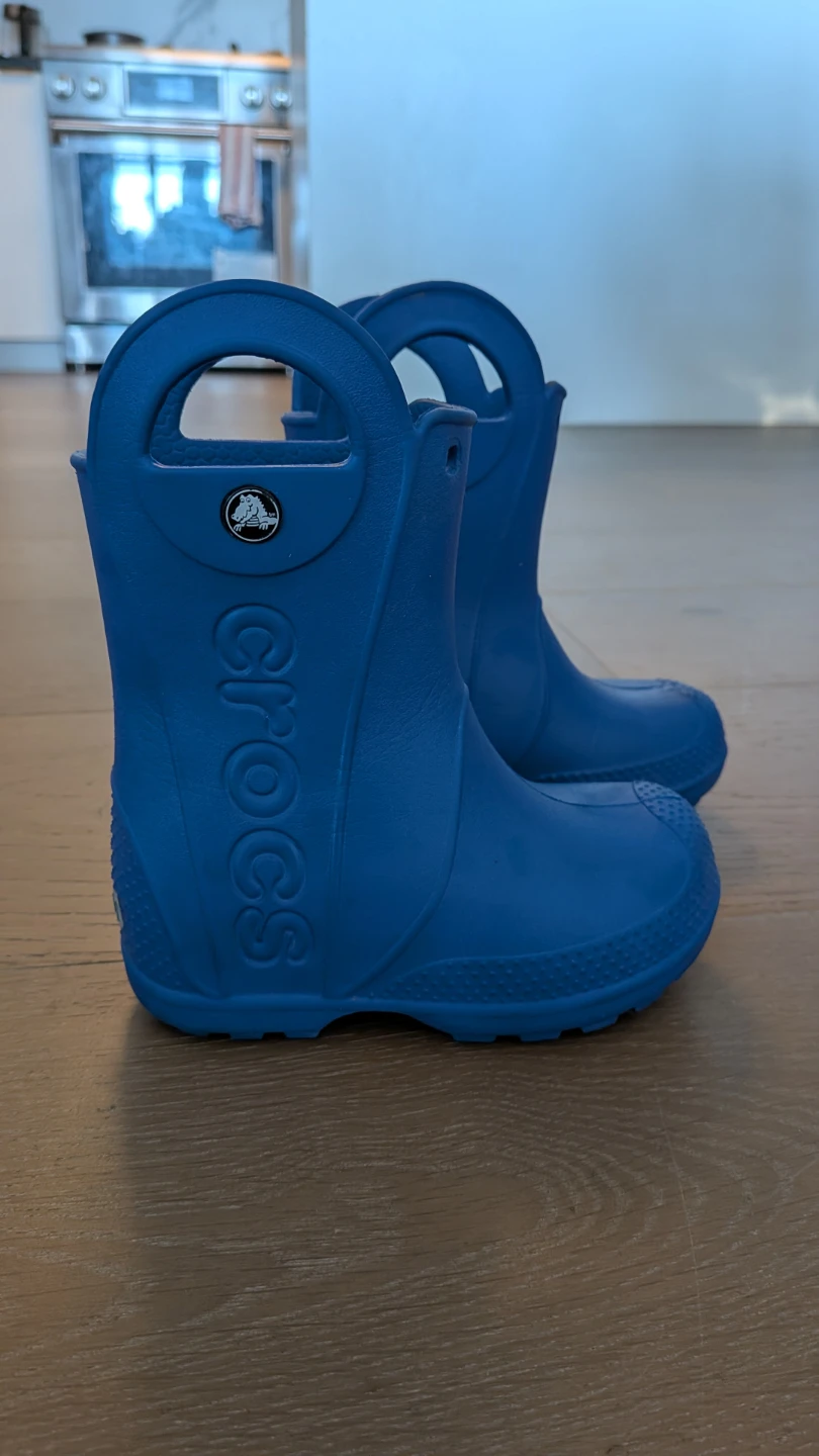 Crocs Kids' Rain Boots Size C8 Blue