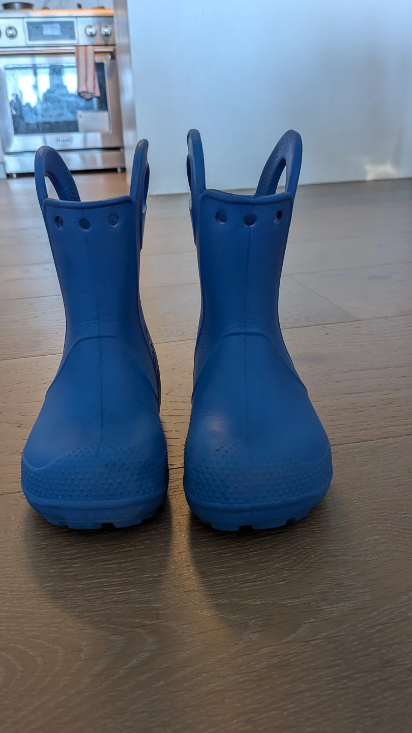 Crocs Kids' Rain Boots Size C8 Blue - photo 2