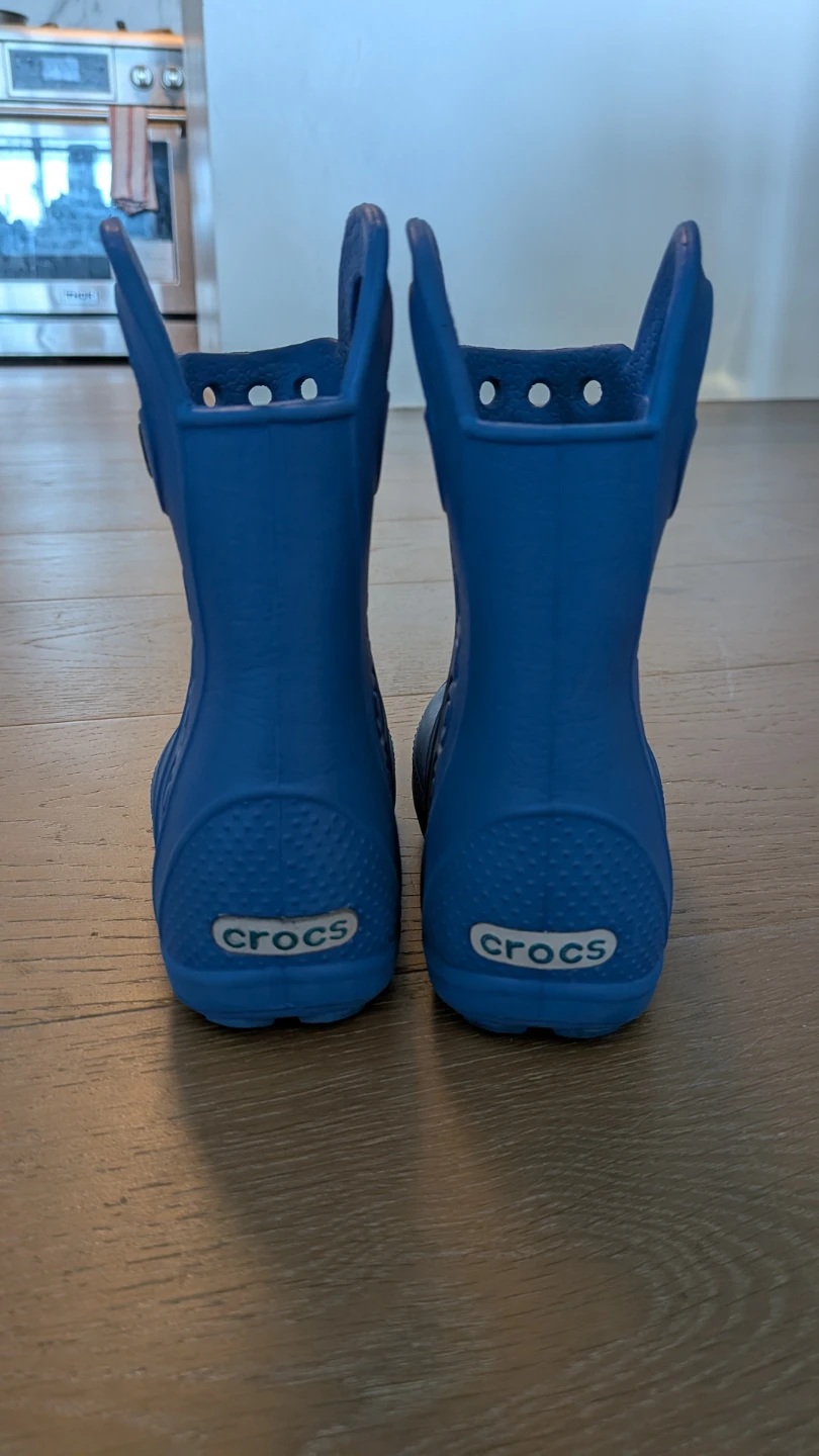 Crocs Kids' Rain Boots Size C8 Blue - photo 3