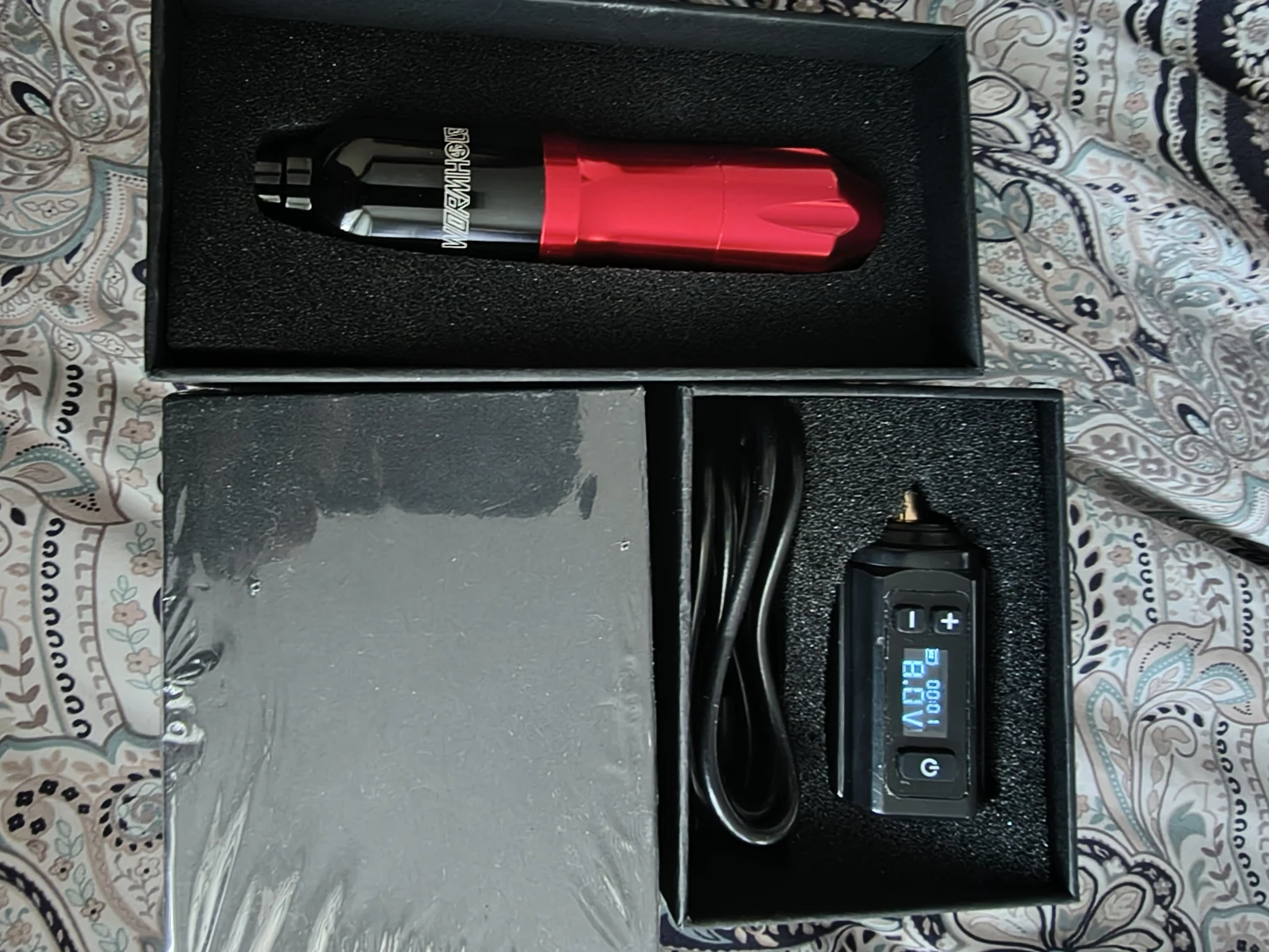 Wormhole Tattoo Pen Machine with Power Supply