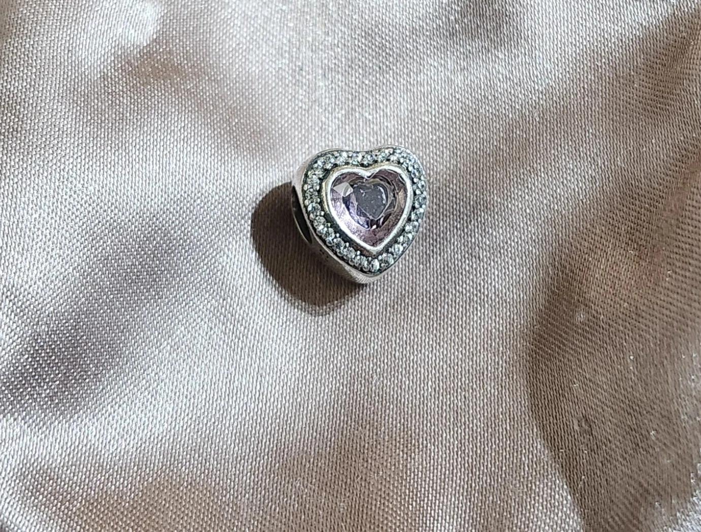 Pink Heart Charm - photo 2