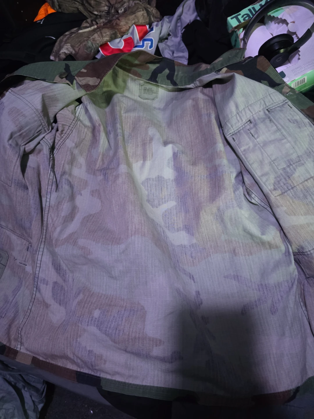 U.S. Navy Camouflage Field Jacket - photo 3