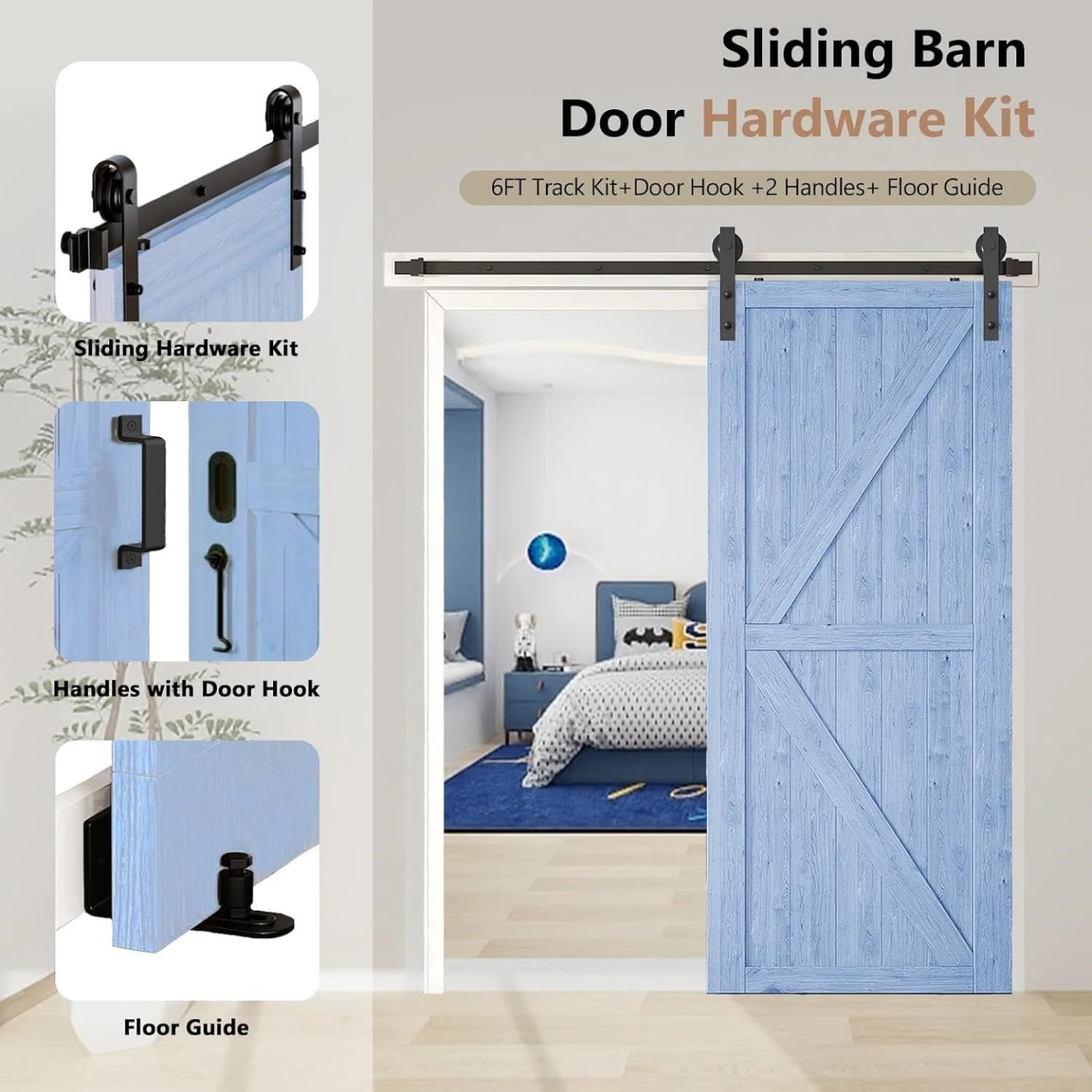 Sliding Barn Door Hardware Kit - photo 2