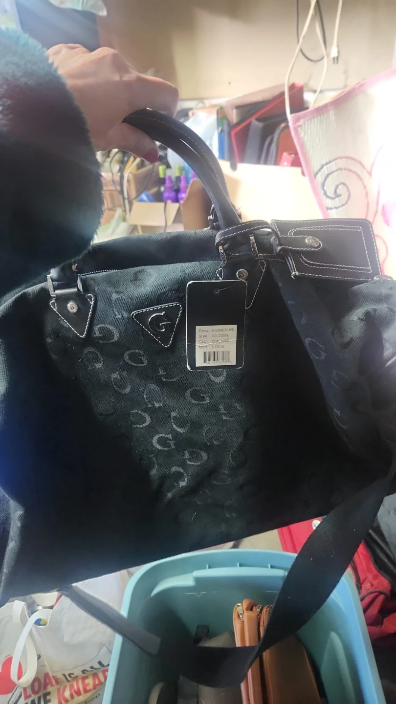 Guess Travel Bag - Coal Noir