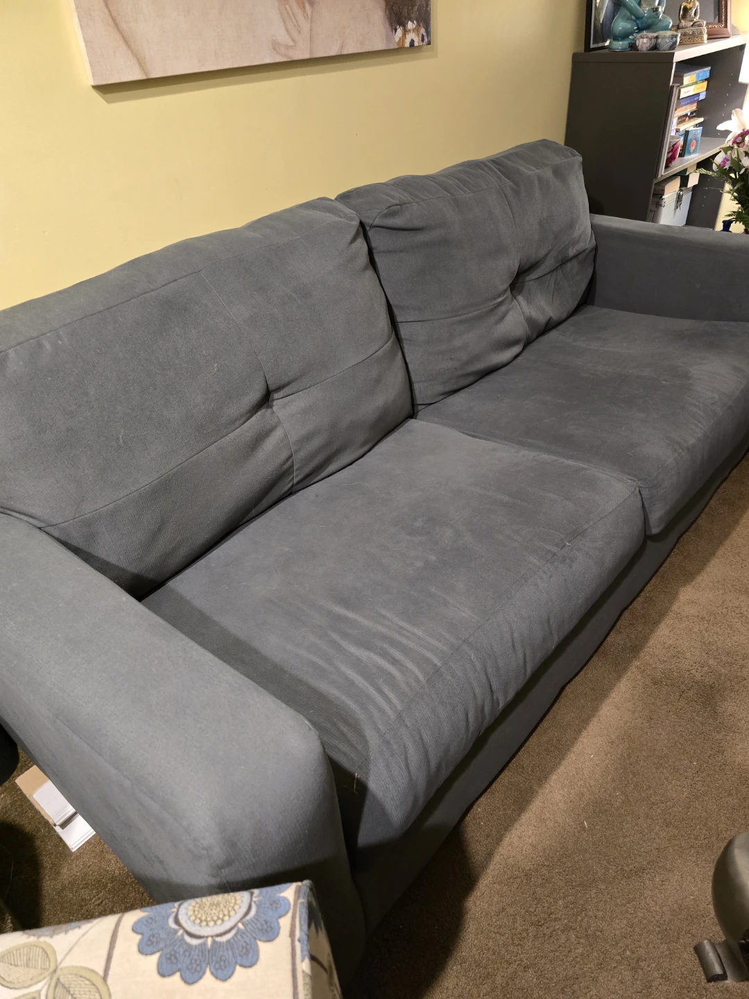 Grey loveseat and sofa - photo 2