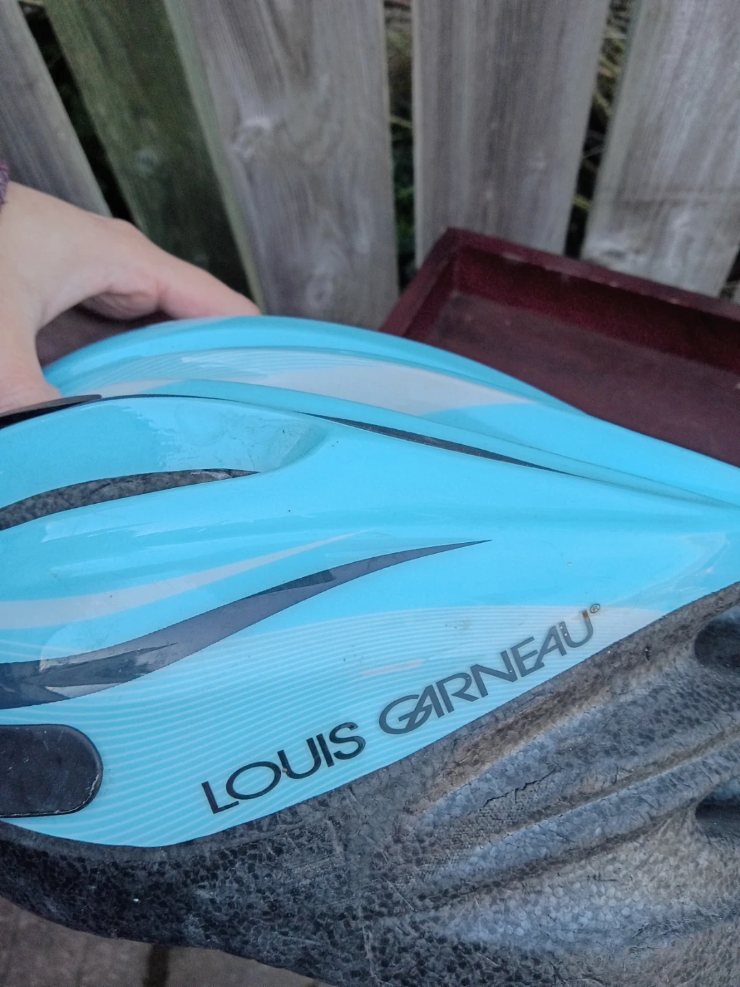 Louis Garneau Galaxy Bike Helmet - Blue - photo 2
