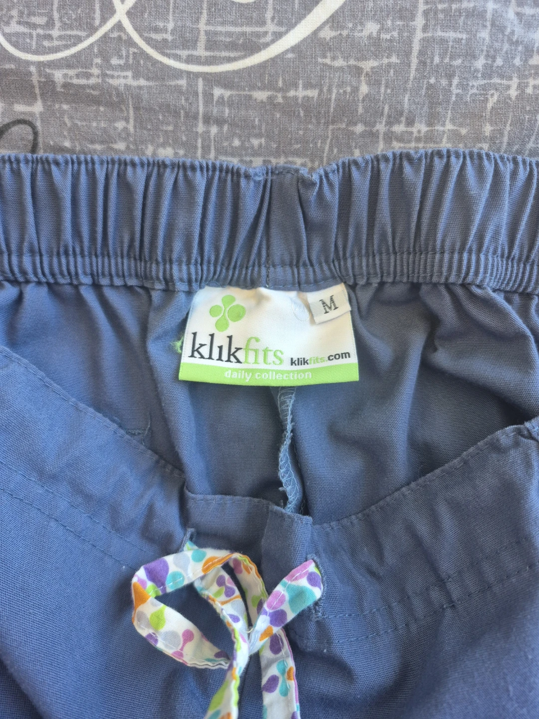 Klikfits Blue Scrub Set - pants (M) and top (XS) - photo 3
