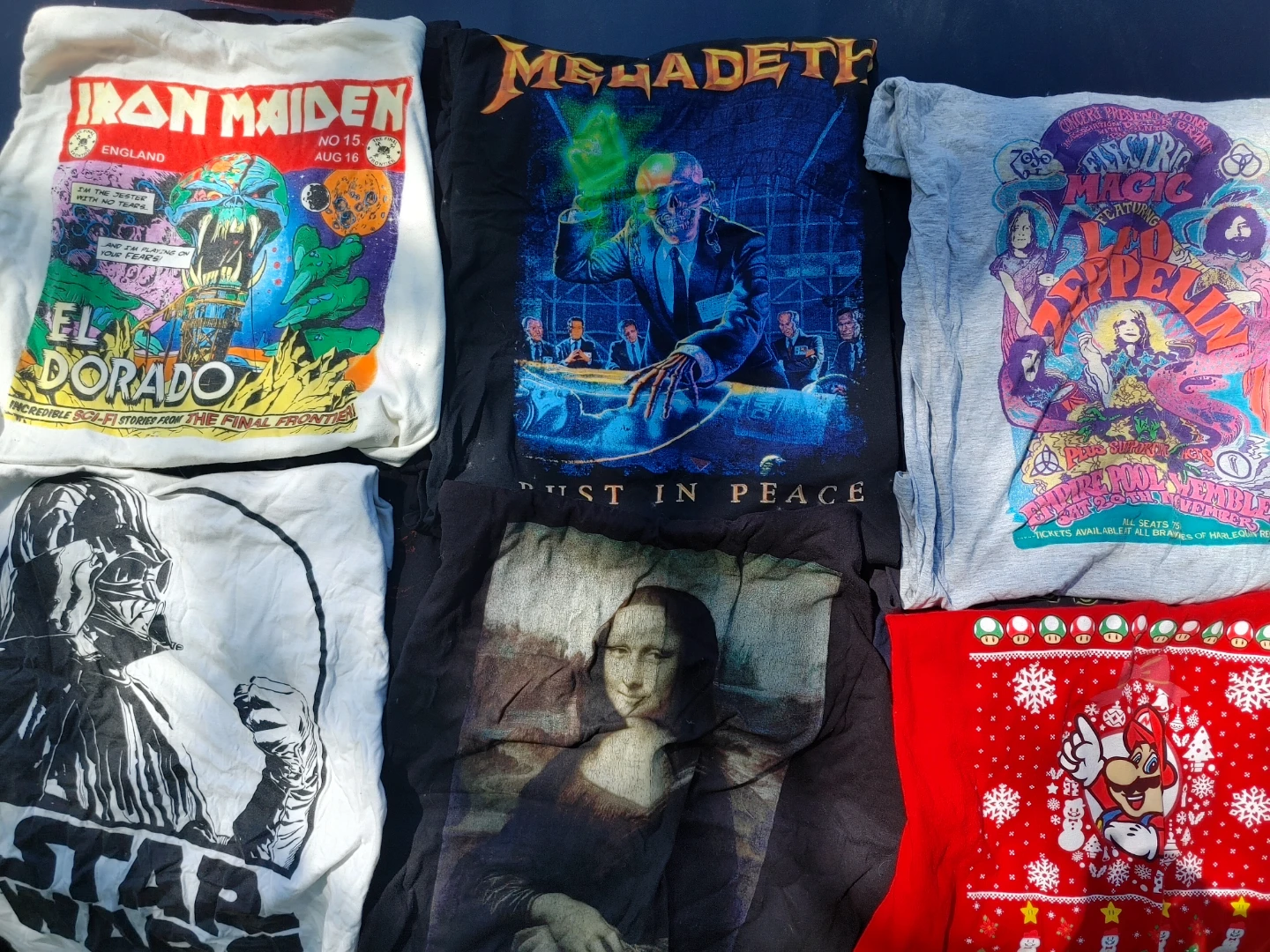 Assorted Band & TV Show T-Shirts