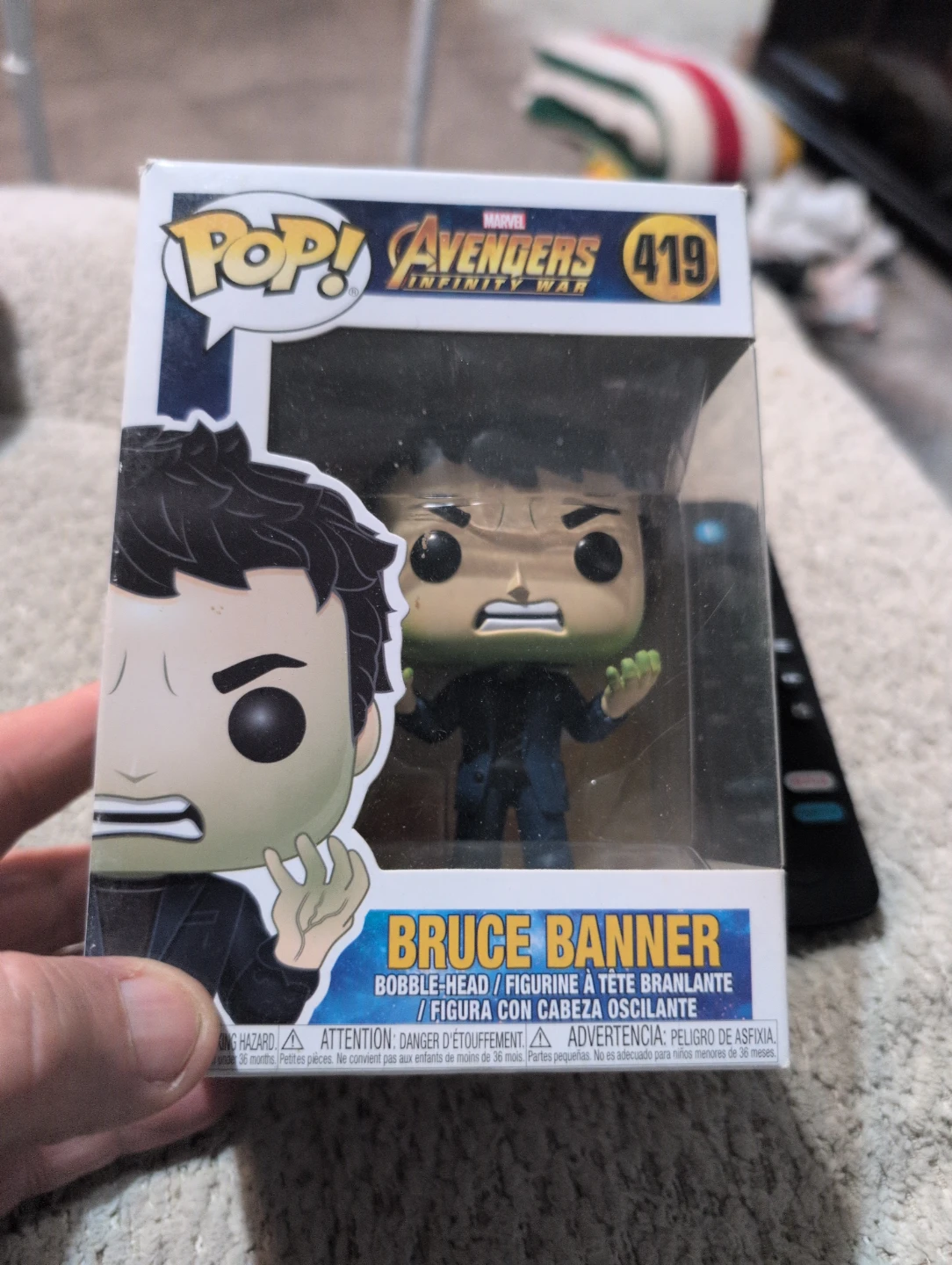 Funko Pop! Marvel Avengers Infinity War Bruce Banner #419