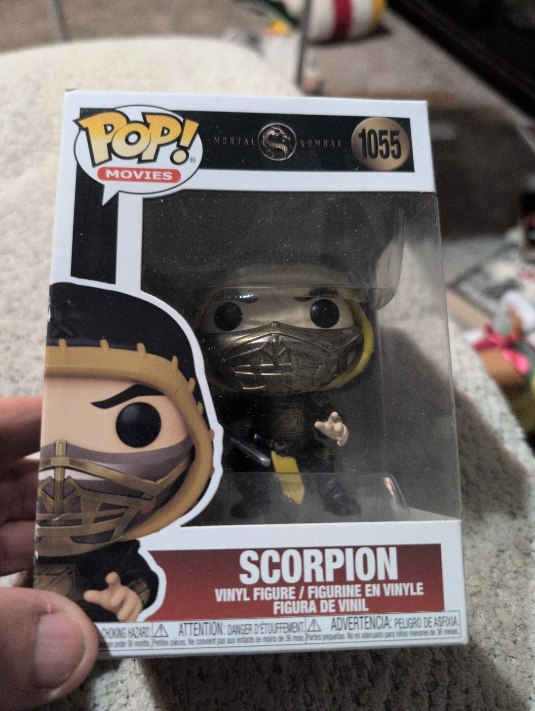 Funko Pop! Movies Mortal Kombat Scorpion #1055 Vinyl Figure