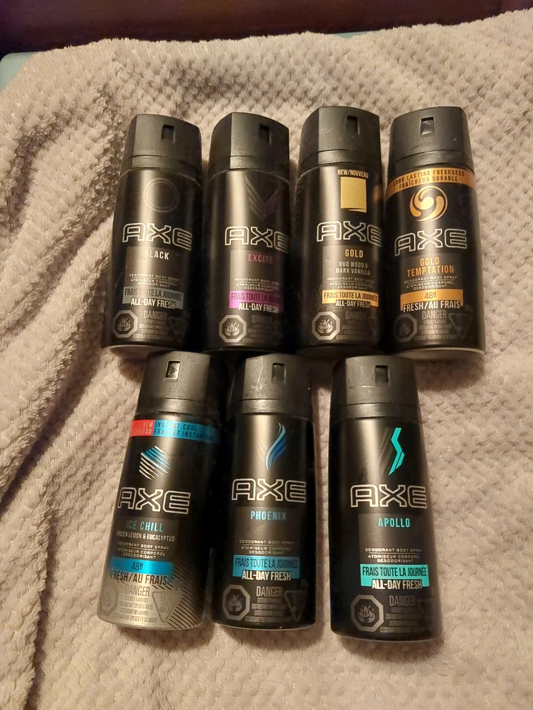 Axe Deodorant Body Spray Lot