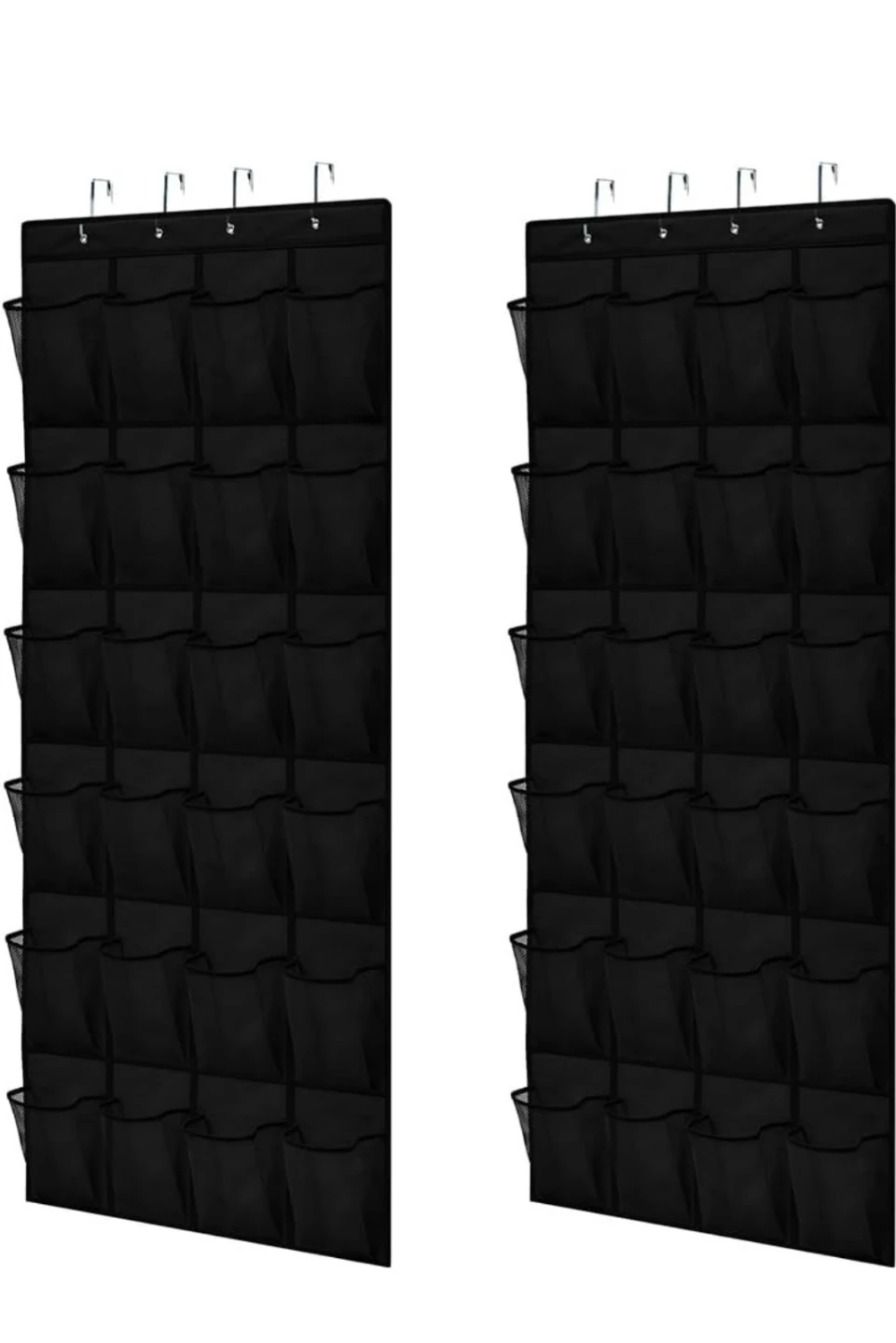 Gorilla Grip Over-the-Door Organizer Black