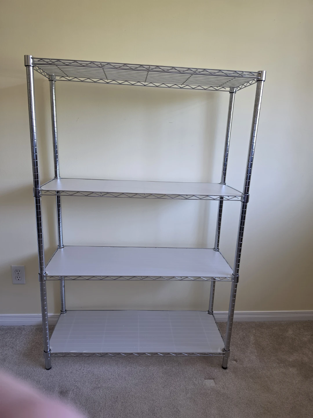 4-Shelf Wire Shelving Unit